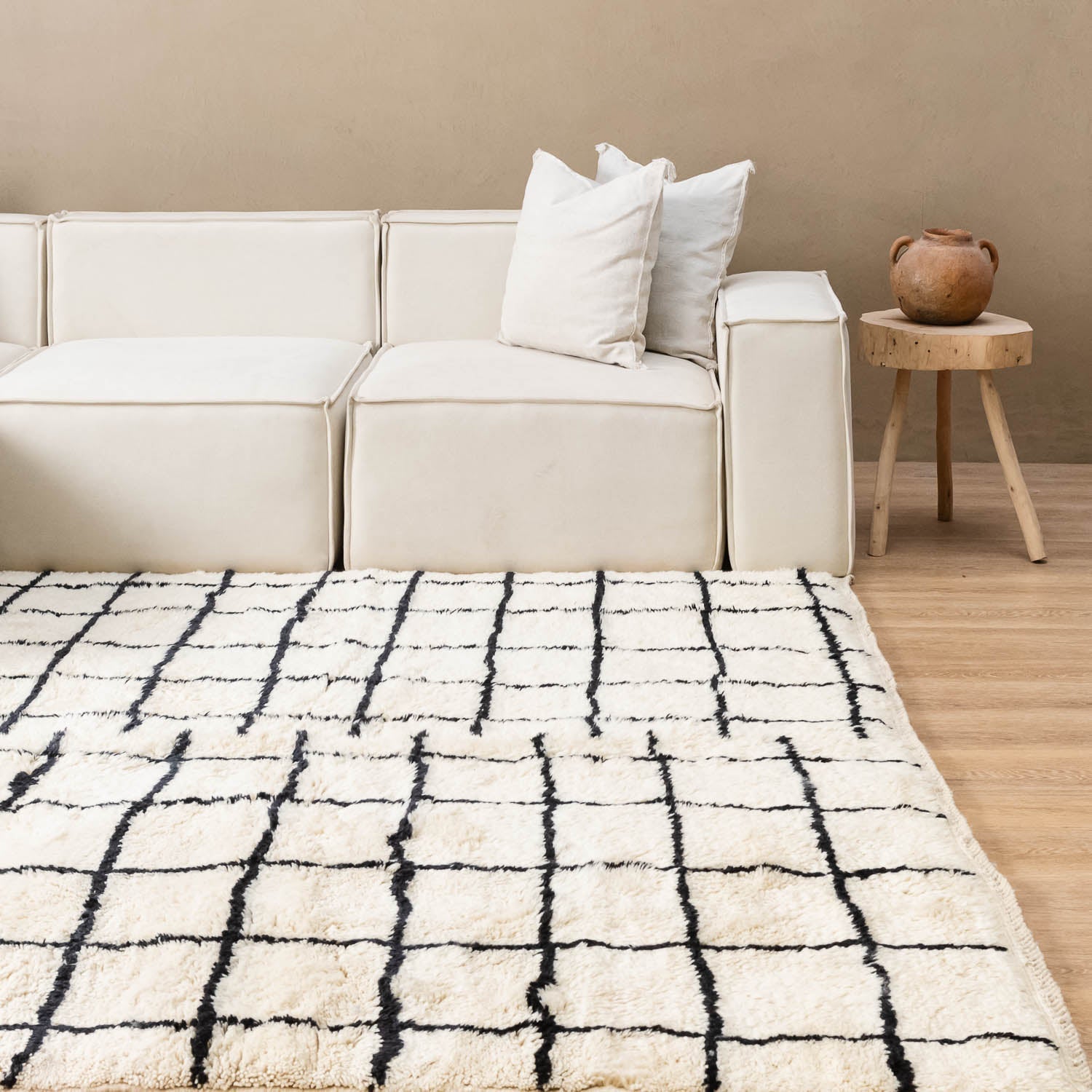 Rahim - Luxury Shag Moroccan Rug-1