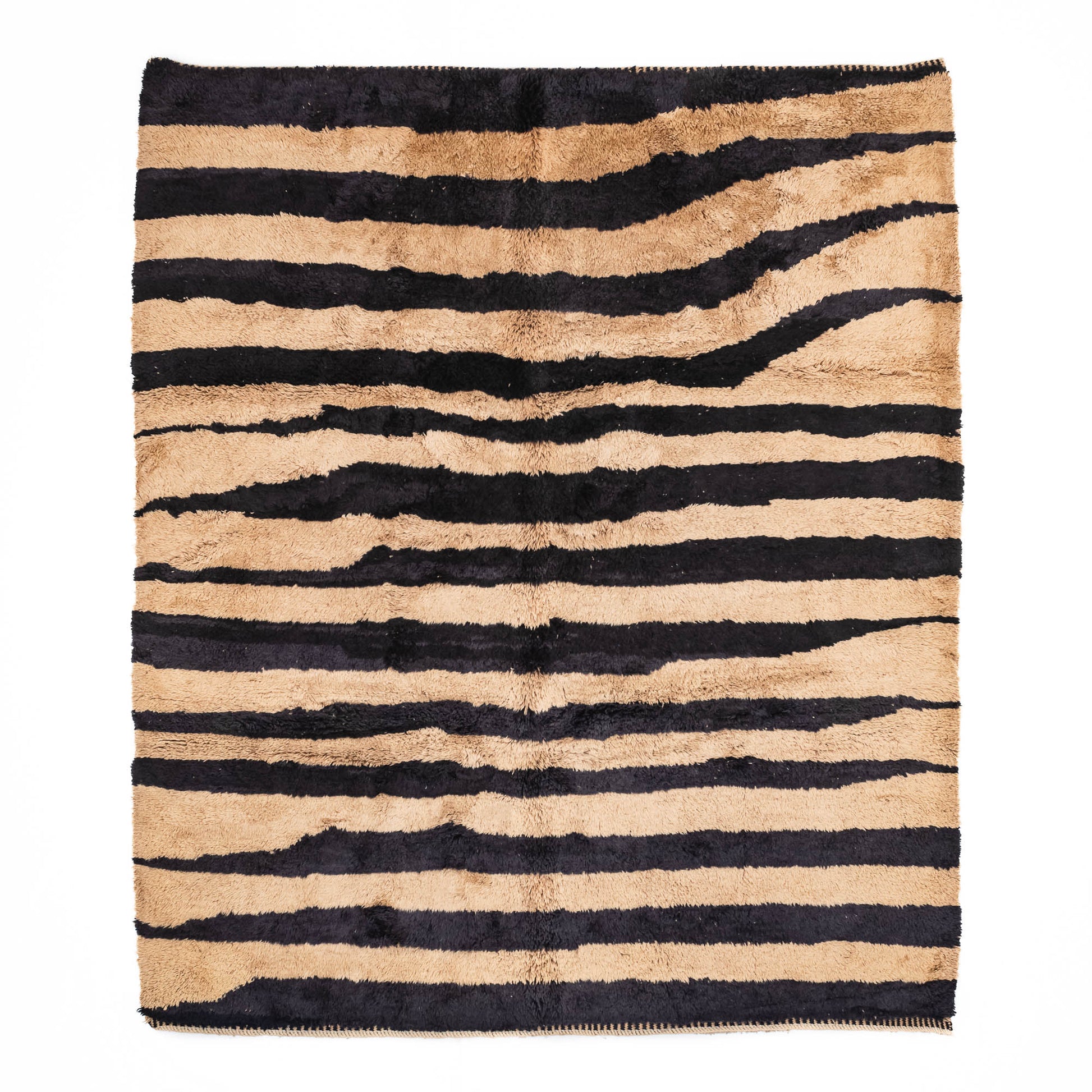 Wild Stripes - Luxury Shag Moroccan Rug-0