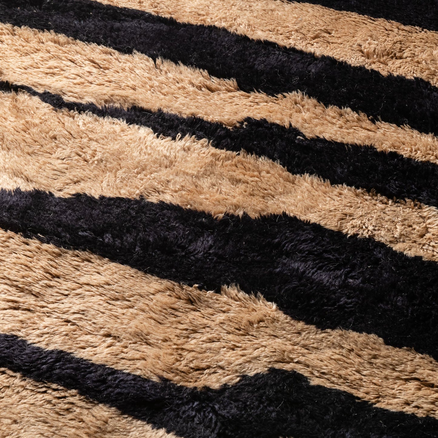 Wild Stripes - Luxury Shag Moroccan Rug-2