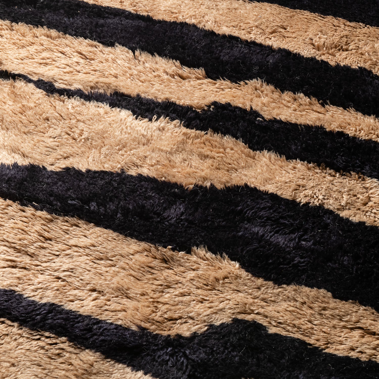 Wild Stripes - Luxury Shag Moroccan Rug-2