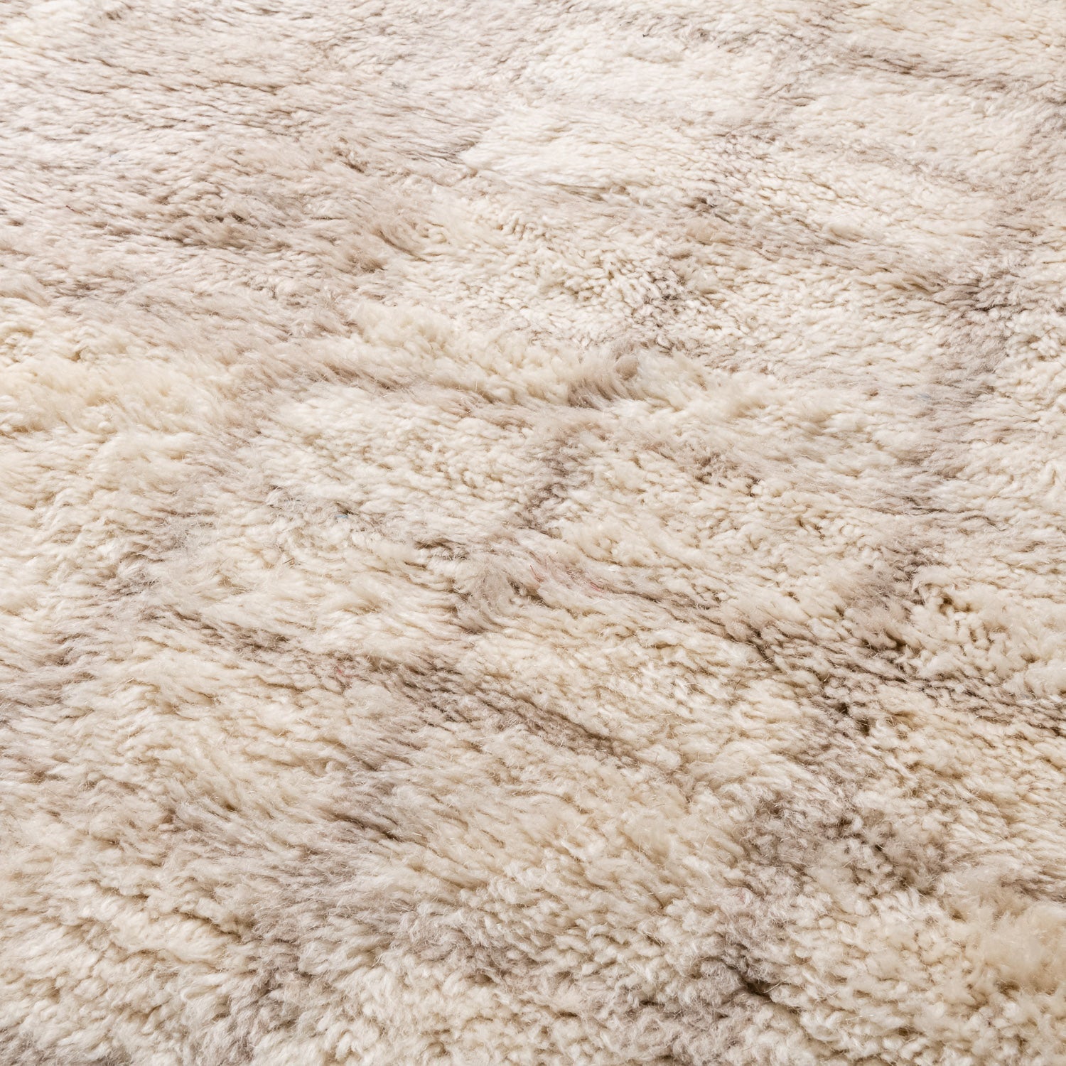 Silver Lattice - Luxury Shag Moroccan Rug-2