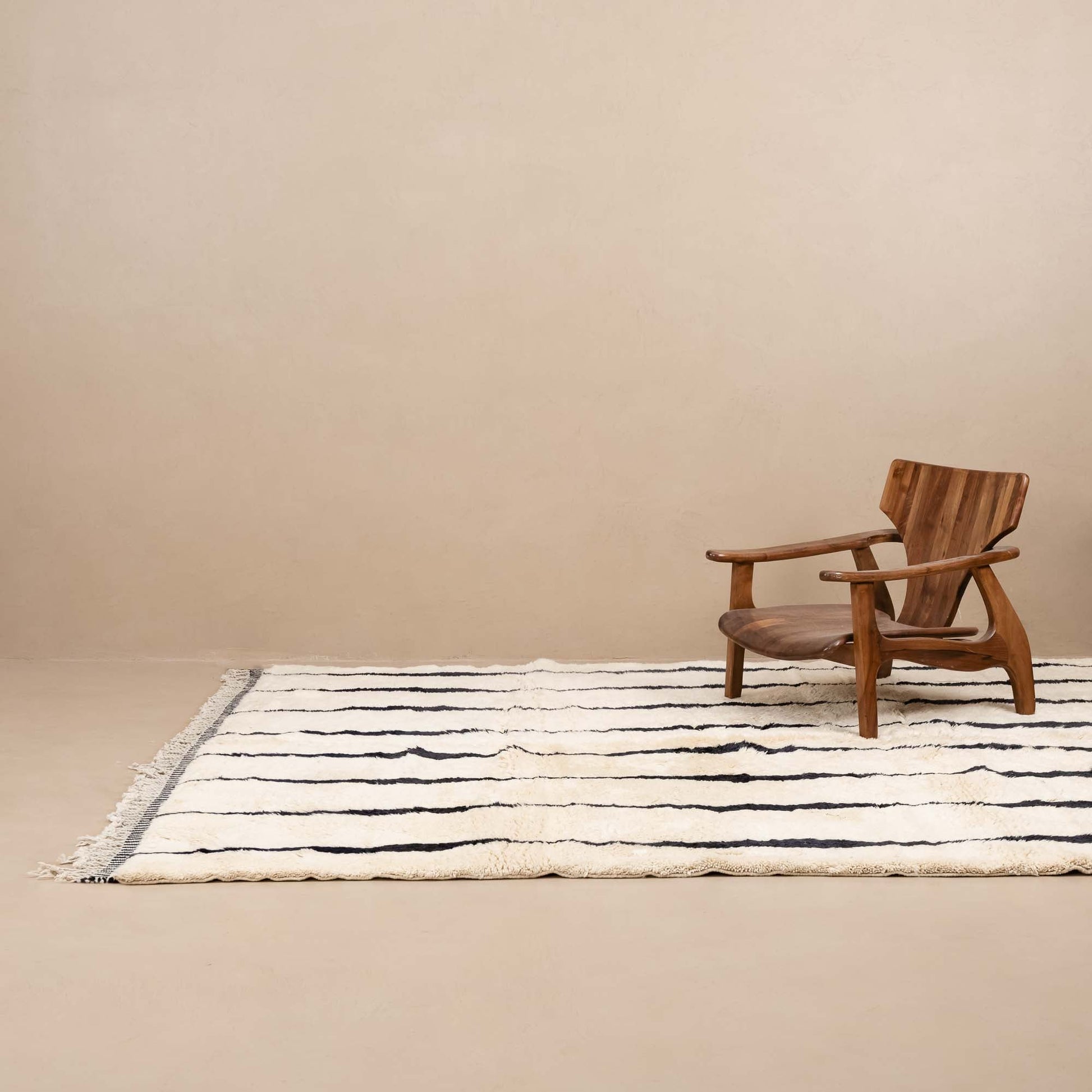Elegant Rhythm - Luxury Shag Moroccan Rug-1