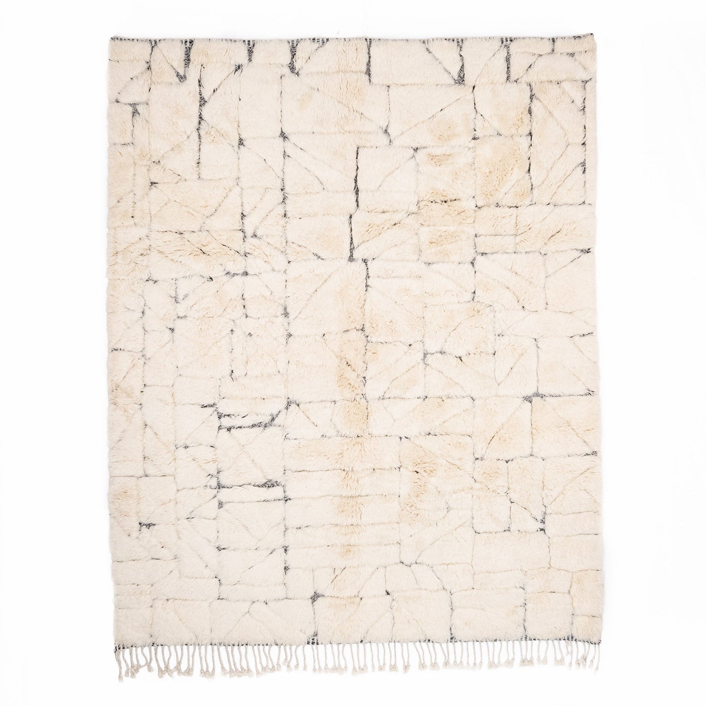 Fragmented Memories - Luxury Shag Moroccan Rug-0