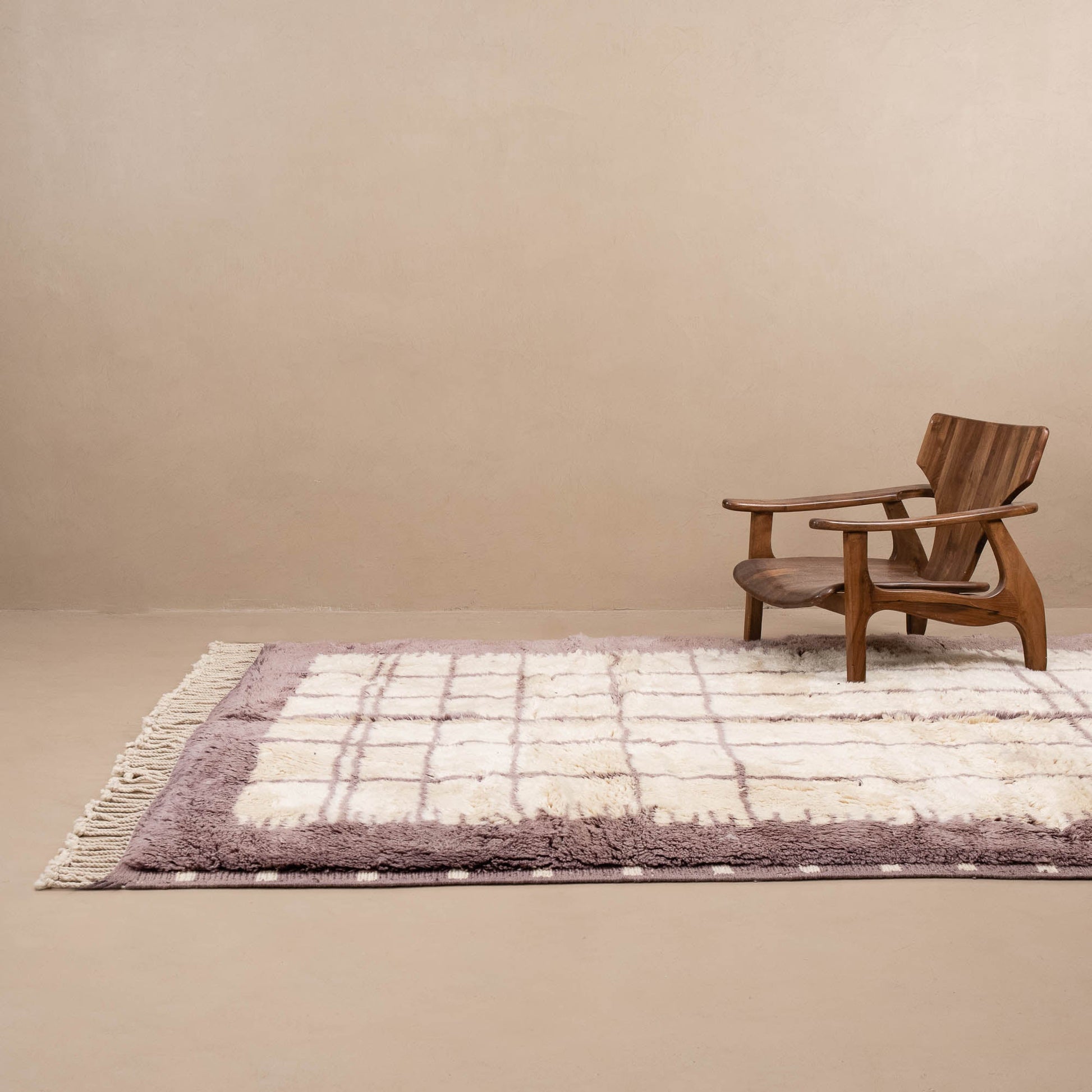 Regal Romance - Luxury Shag Moroccan Rug-1