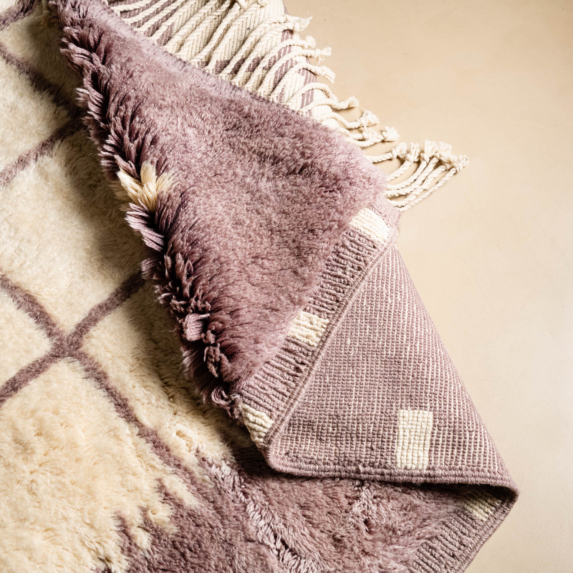 Regal Romance - Luxury Shag Moroccan Rug-3