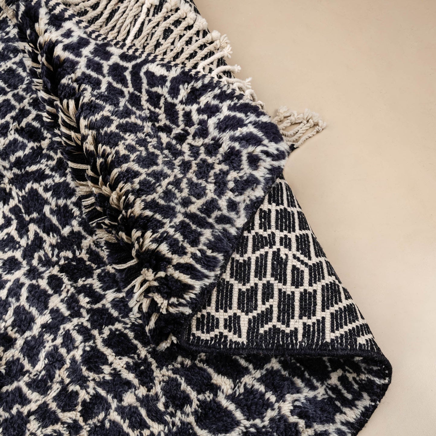 Leopard - Luxury Shag Moroccan Rug-3