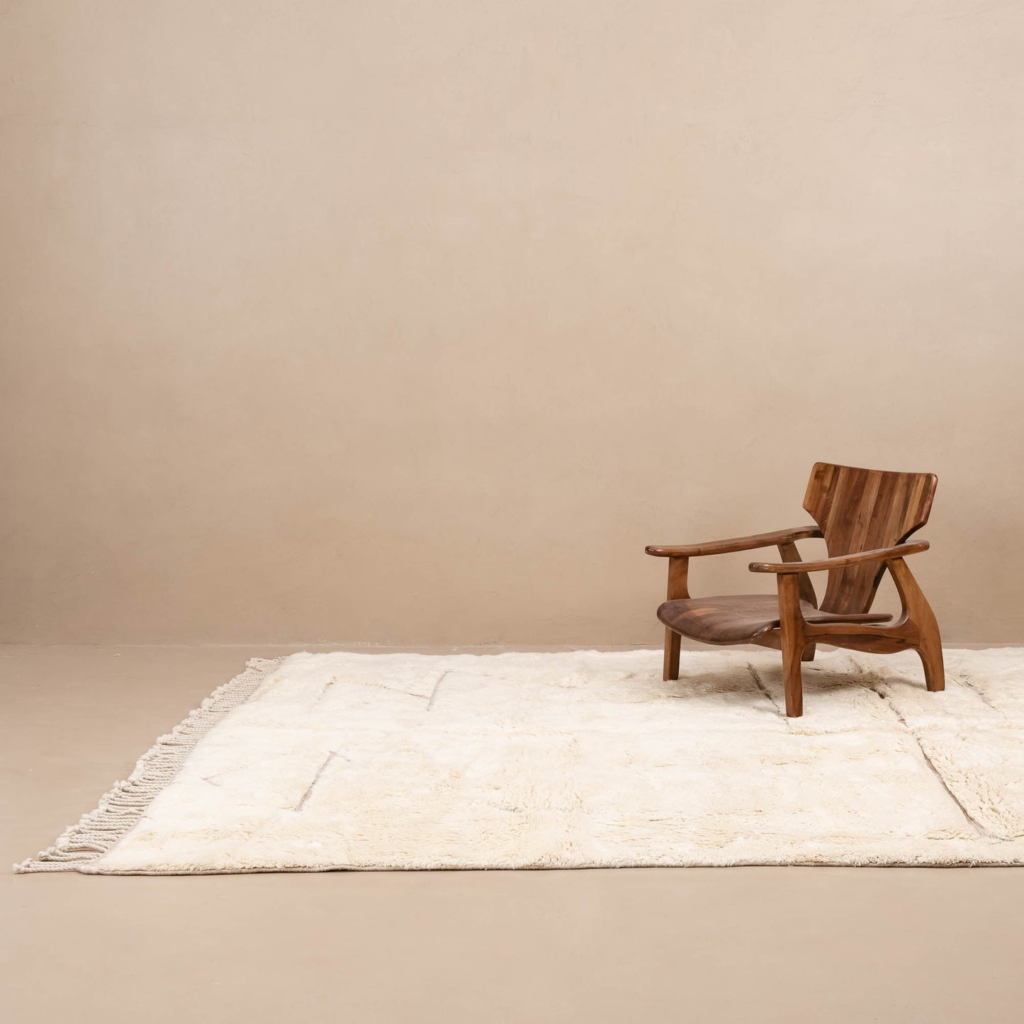 Serenity Peaks - Luxury Shag Moroccan Rug-1