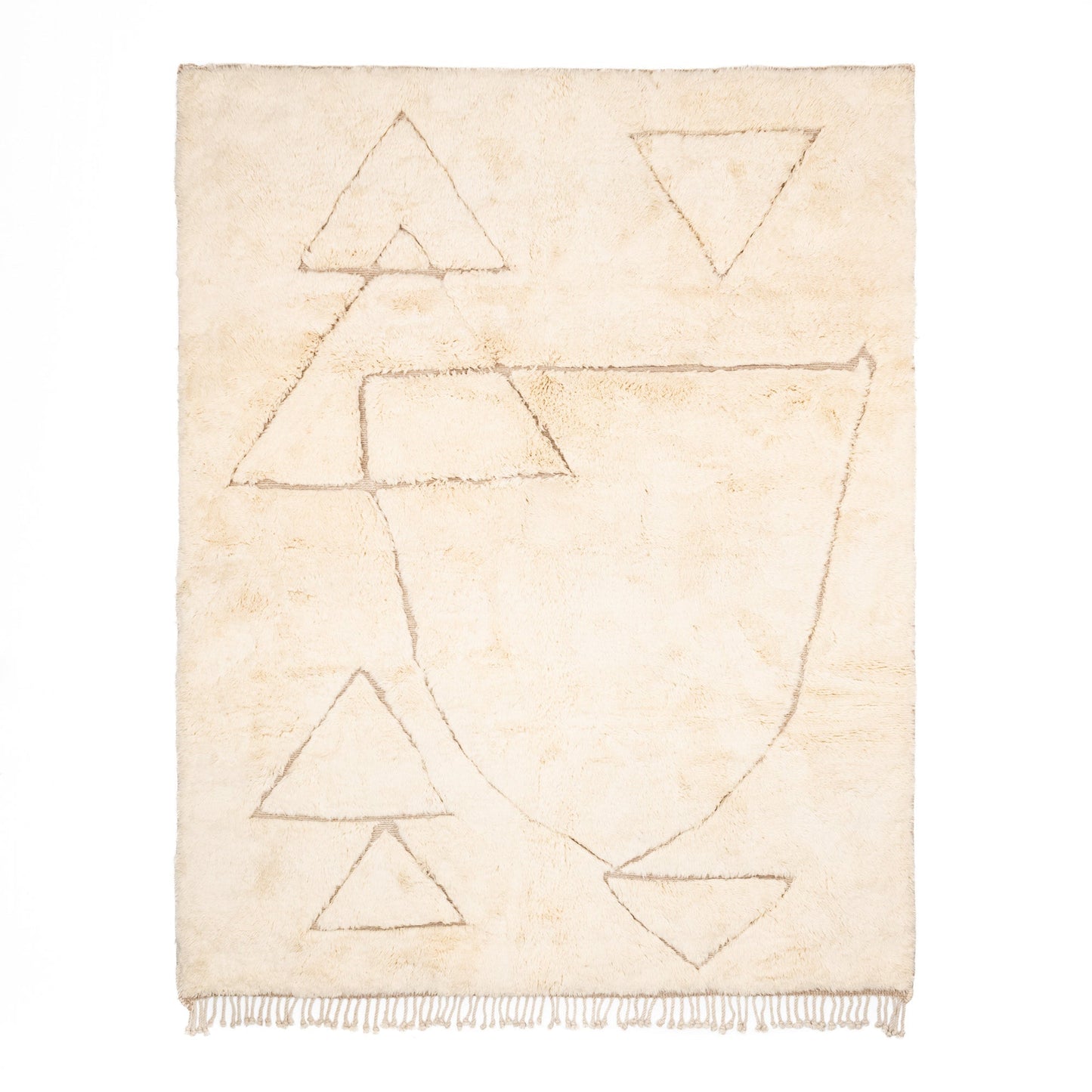 Serenity Peaks - Luxury Shag Moroccan Rug-0