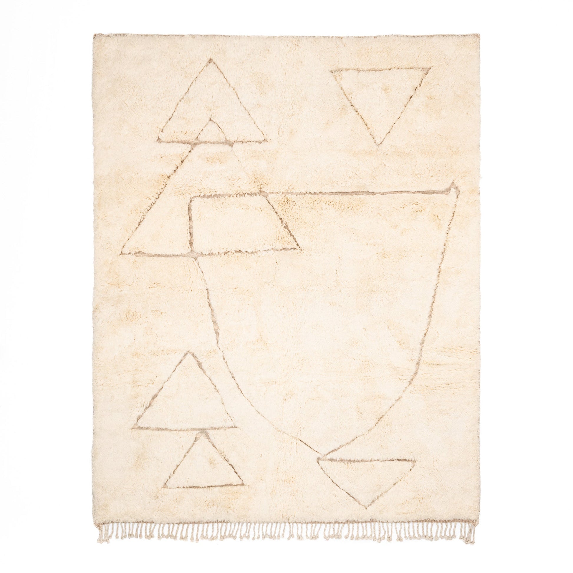 Serenity Peaks - Luxury Shag Moroccan Rug-0