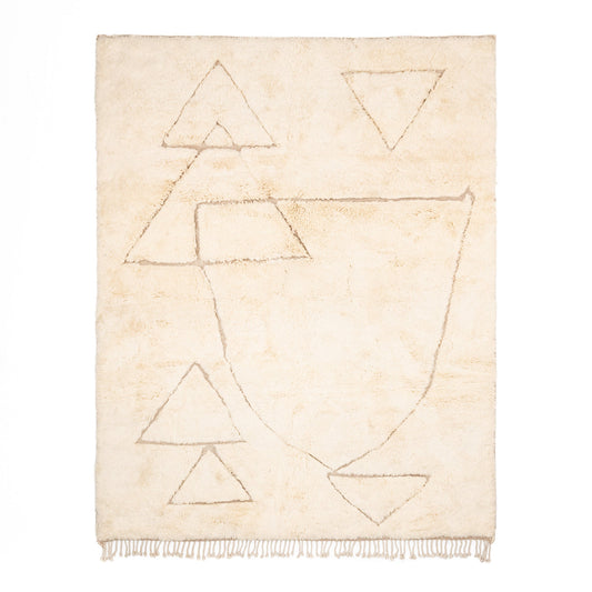 Serenity Peaks - Luxury Shag Moroccan Rug-0