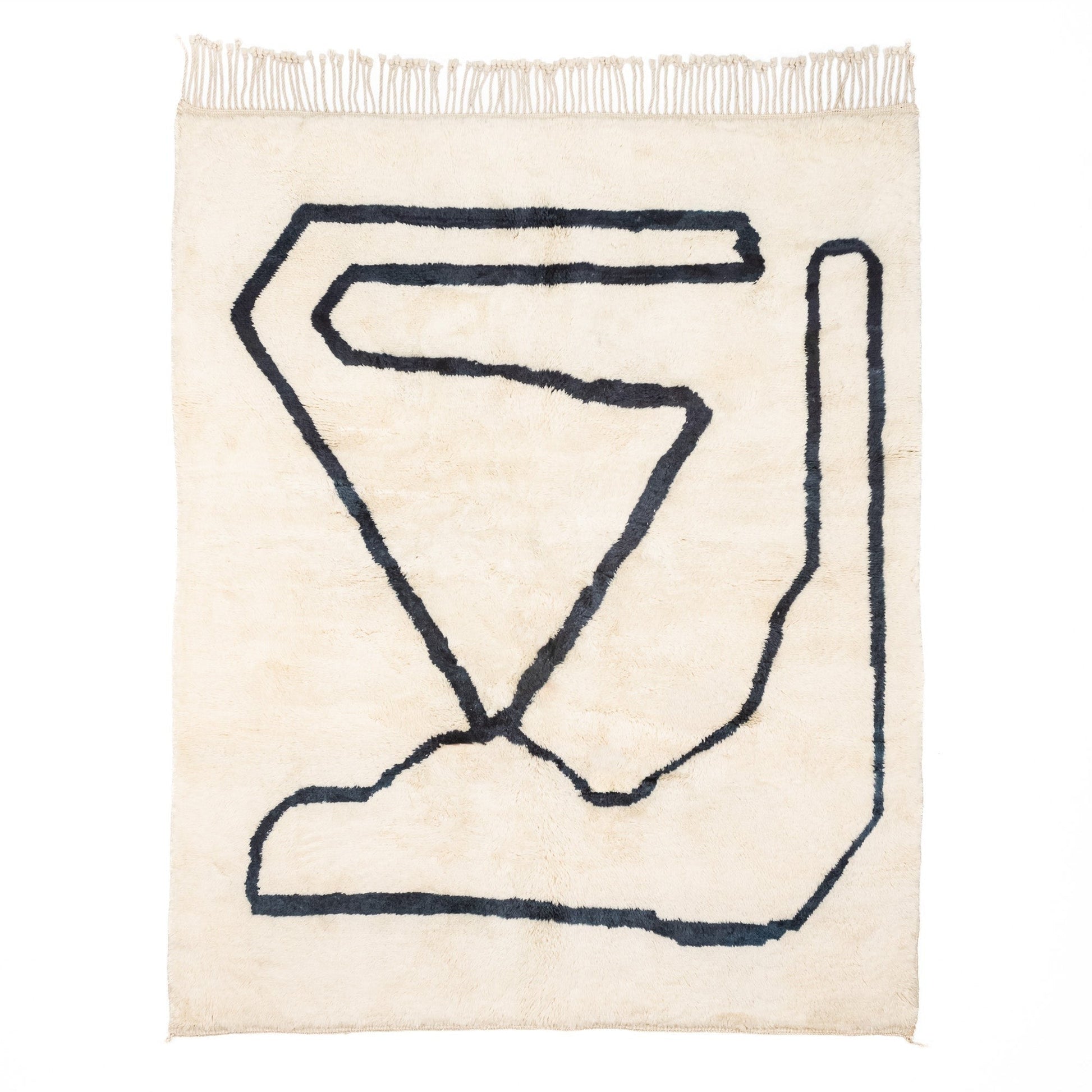 Treasure Map - Luxury Shag Moroccan Rug-0