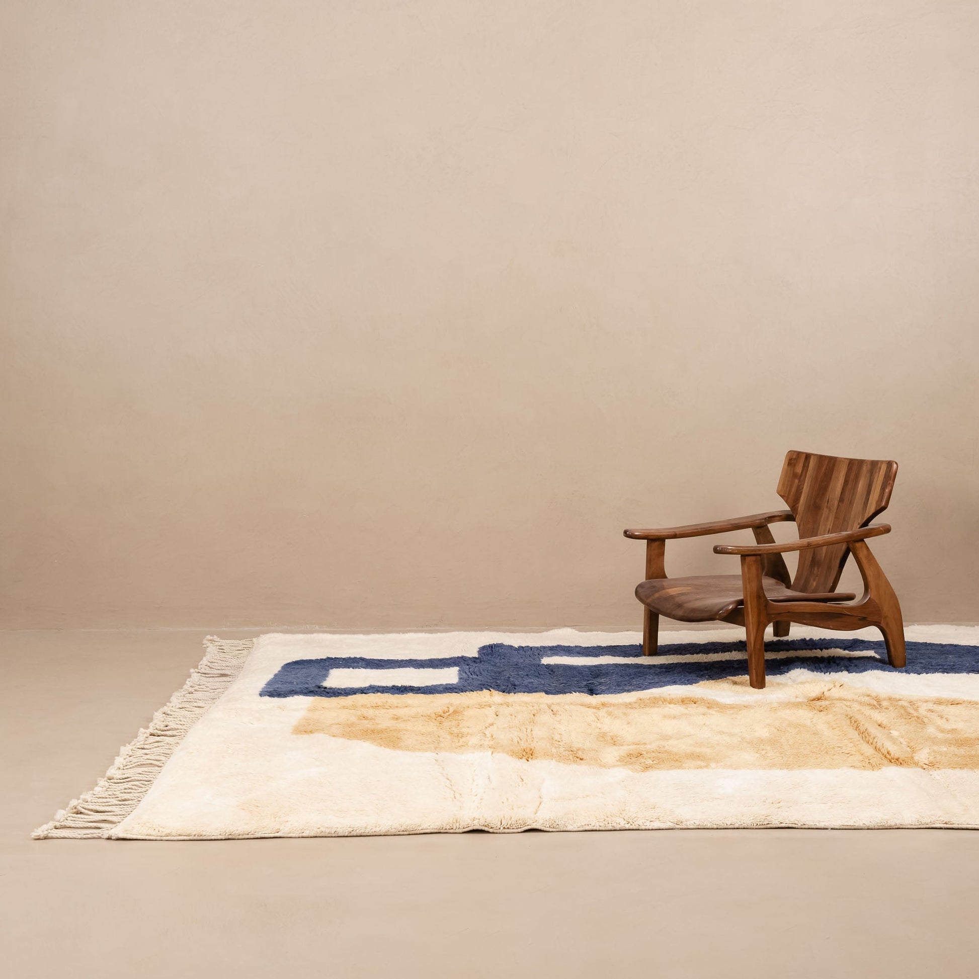 Luminary Mirage - Luxury Shag Moroccan Rug-1