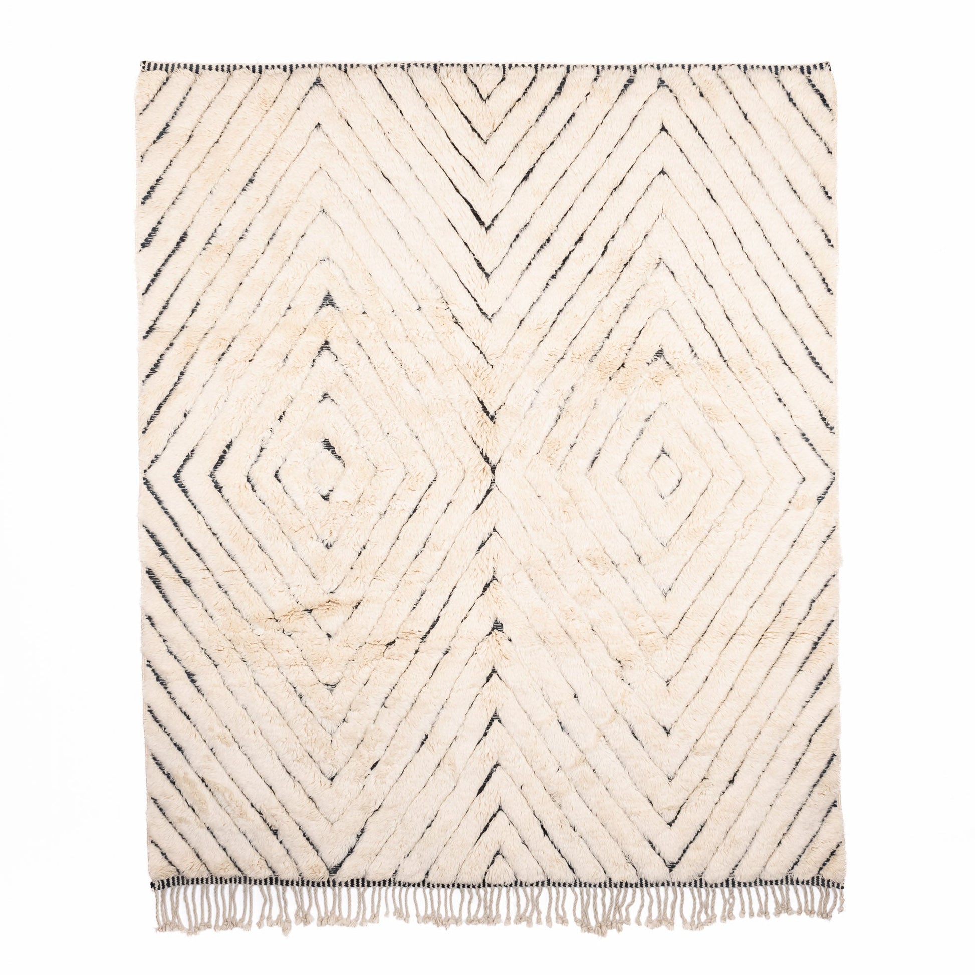 Ripples - Luxury Shag Moroccan Rug-0