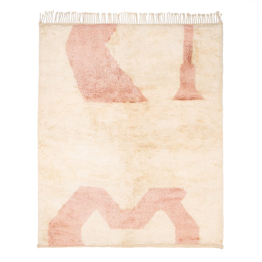 Soft Echoes - Luxury Shag Moroccan Rug-0