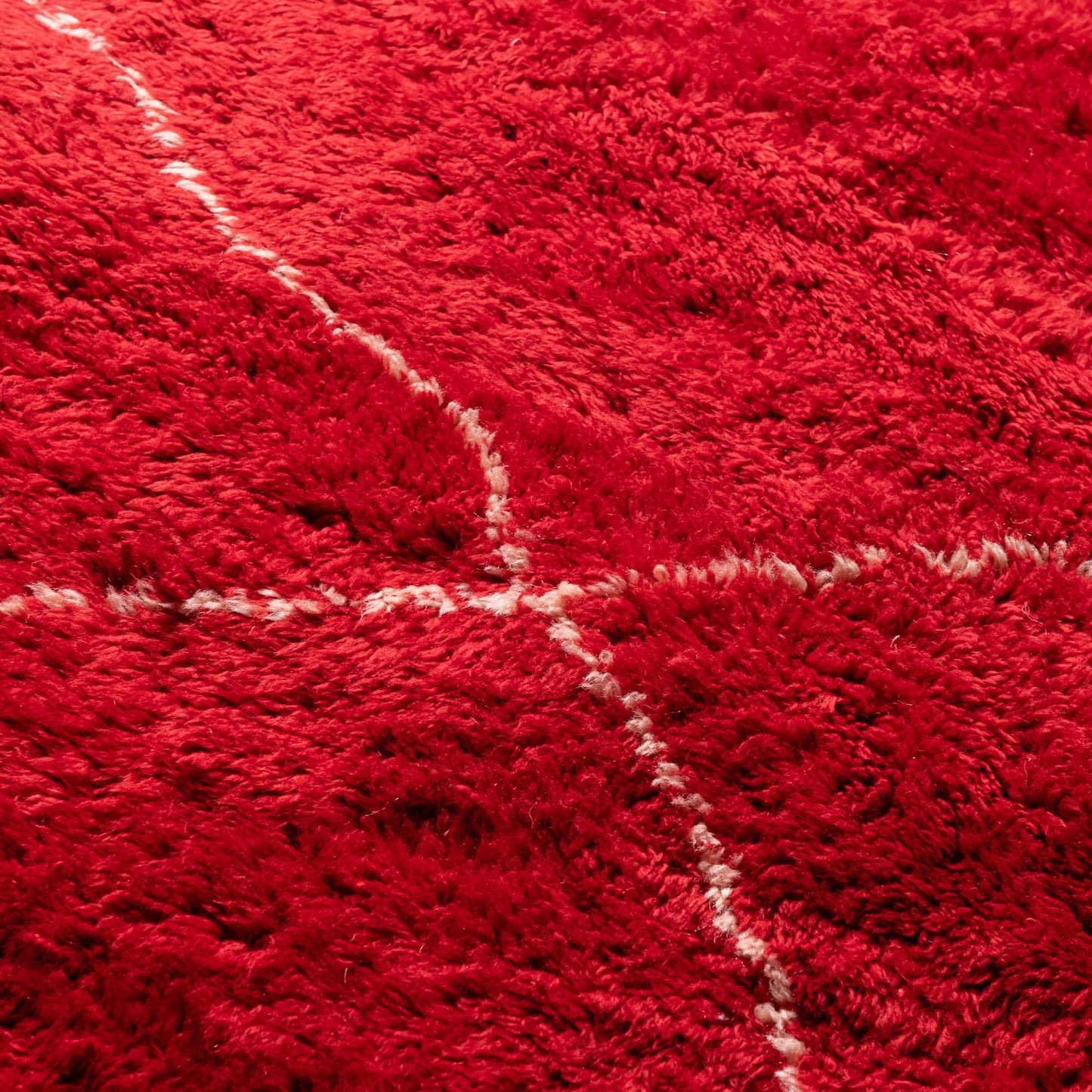 Ruby Rhapsody - Luxury Shag Moroccan Rug-2