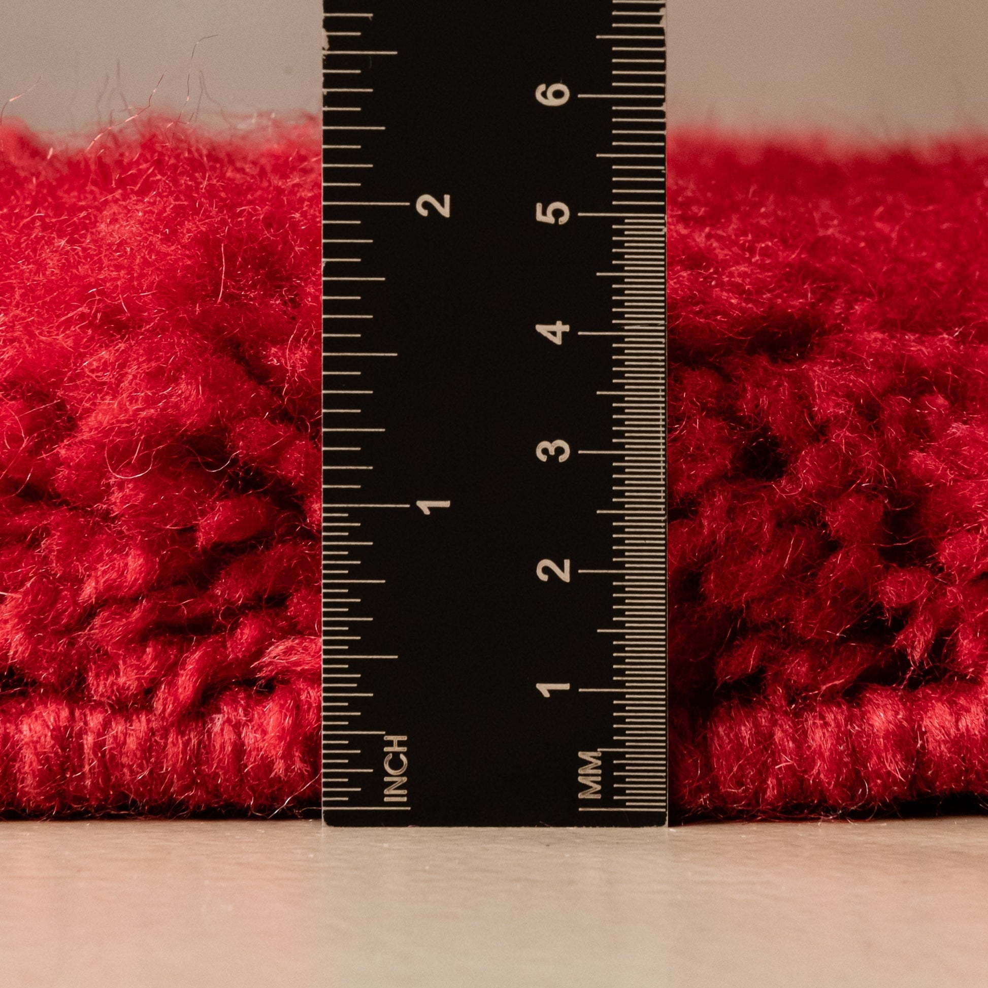 Ruby Rhapsody - Luxury Shag Moroccan Rug-4