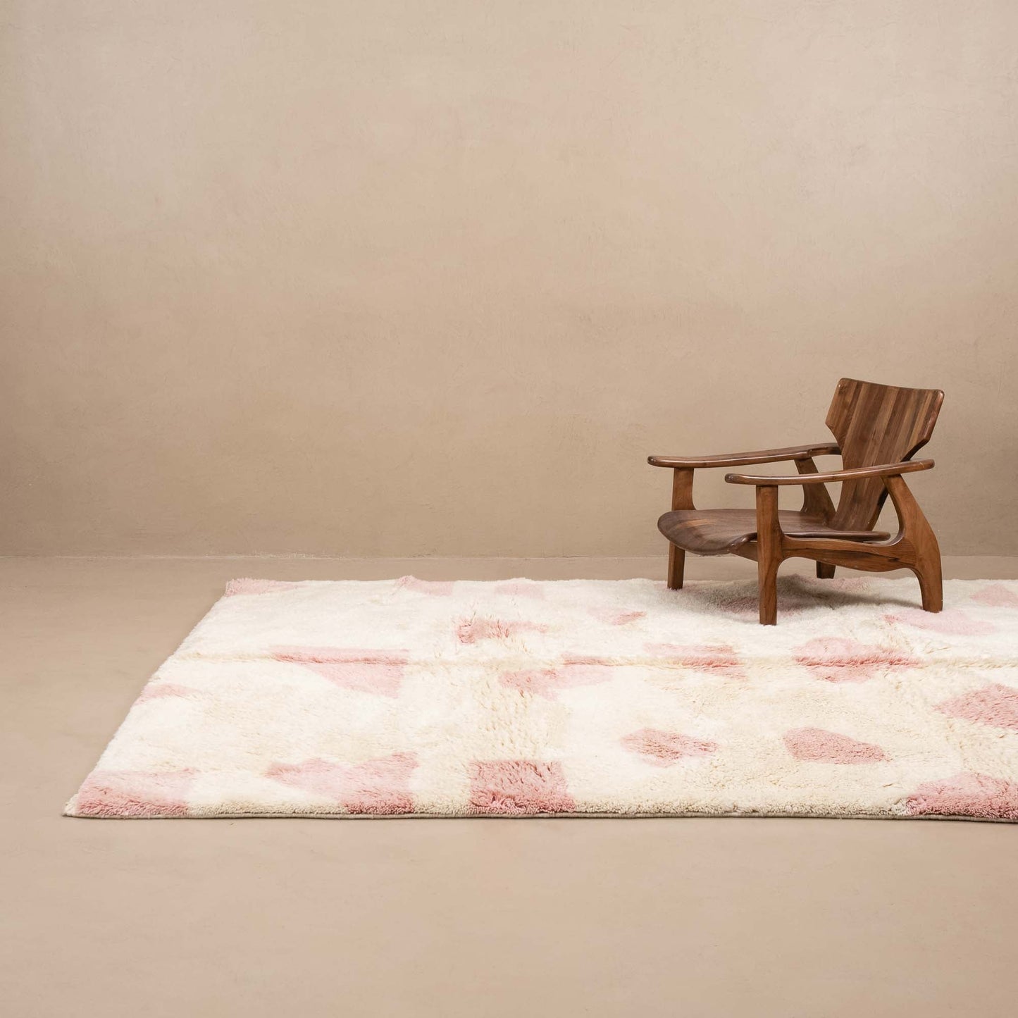 Silken Petals - Luxury Shag Moroccan Rug-1