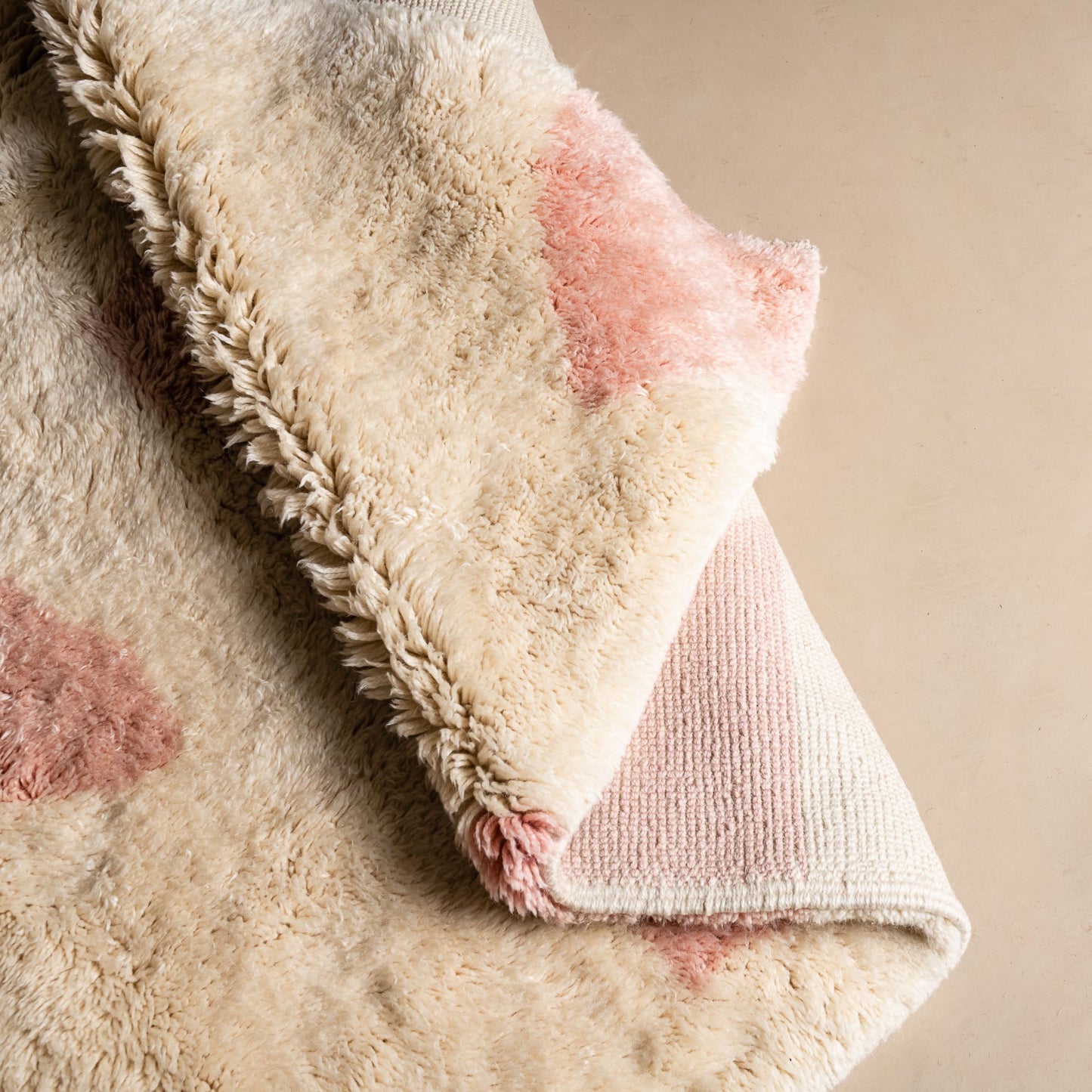 Silken Petals - Luxury Shag Moroccan Rug-3