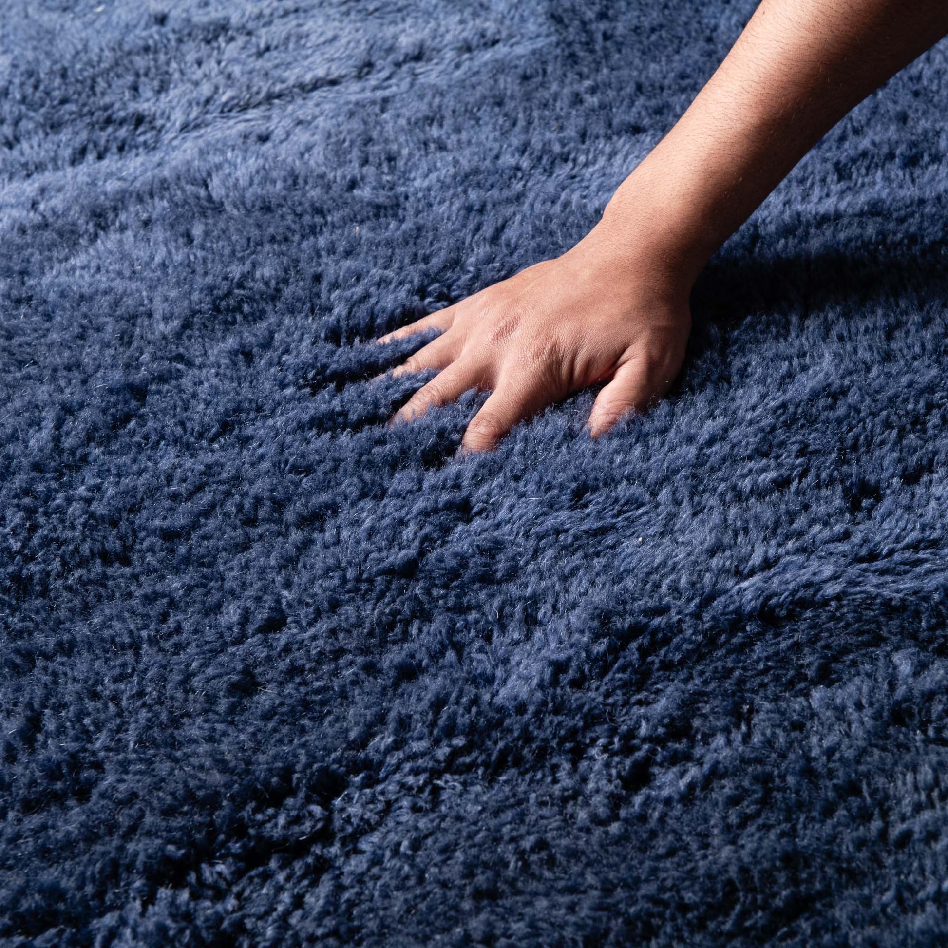 Night sea - Luxury Shag Moroccan Rug-1