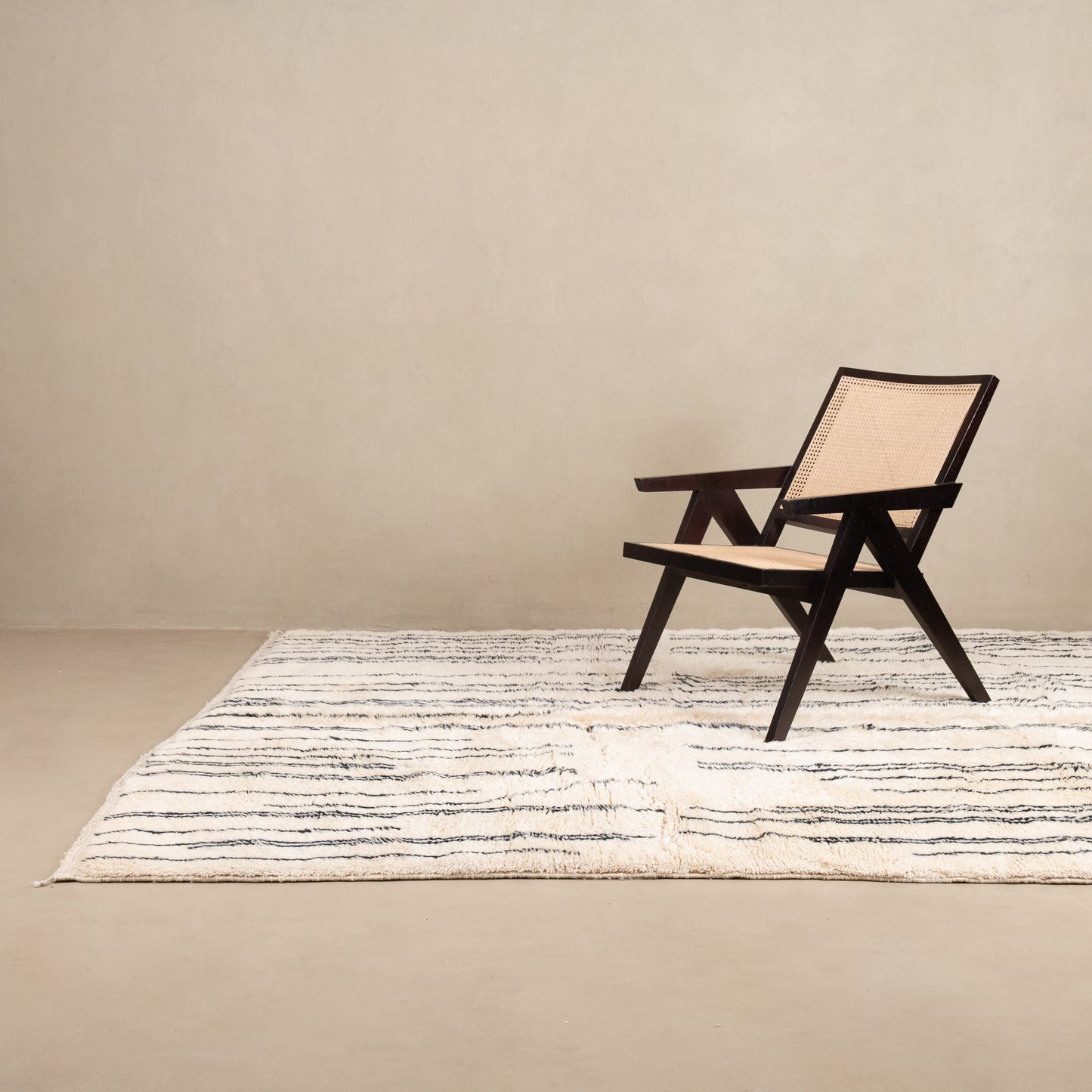 Metro Lines - Luxury Shag Moroccan Rug-1