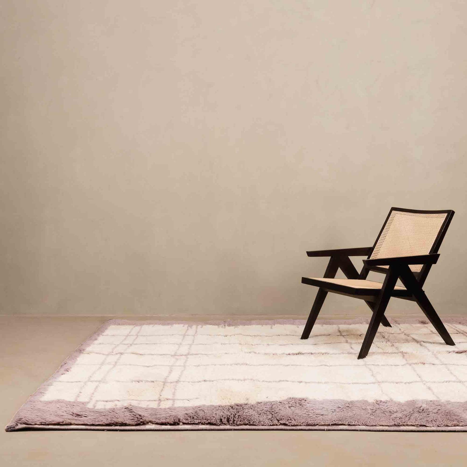 Regal Romance - Luxury Shag Moroccan Rug-1