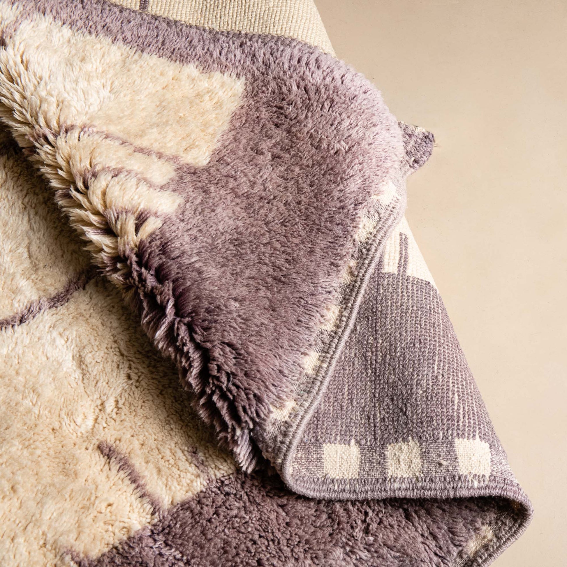 Regal Romance - Luxury Shag Moroccan Rug-3