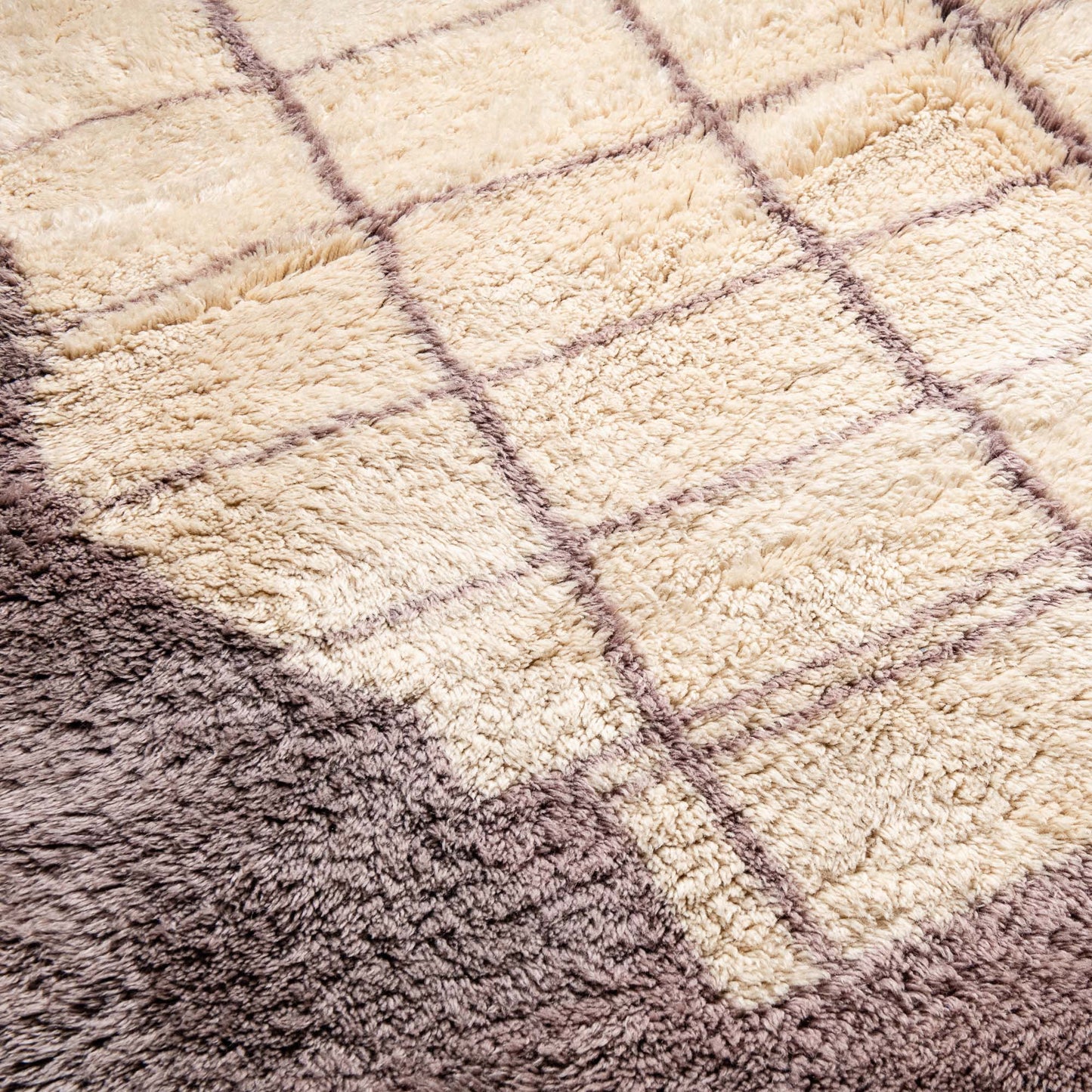 Regal Romance - Luxury Shag Moroccan Rug-2