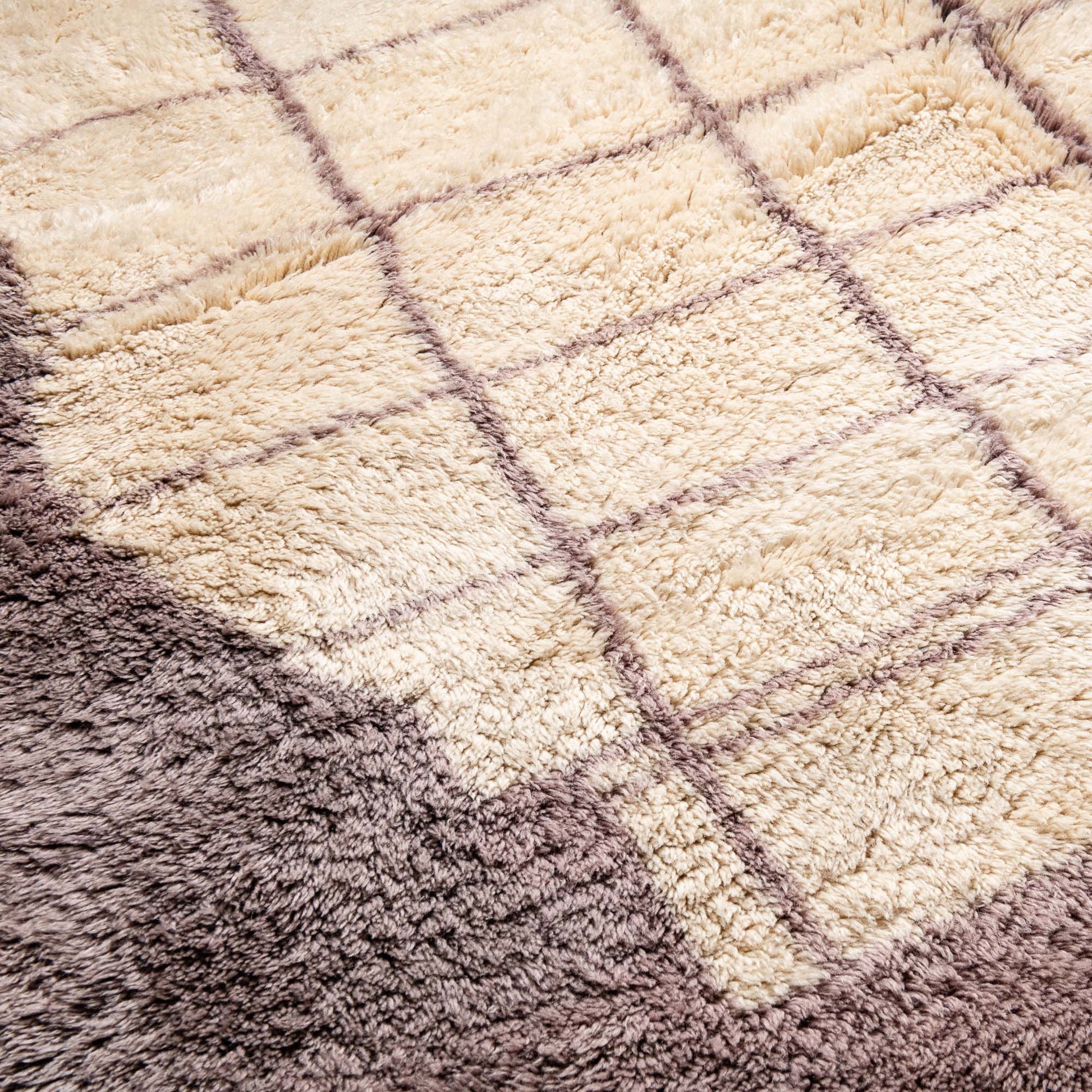 Regal Romance - Luxury Shag Moroccan Rug-2