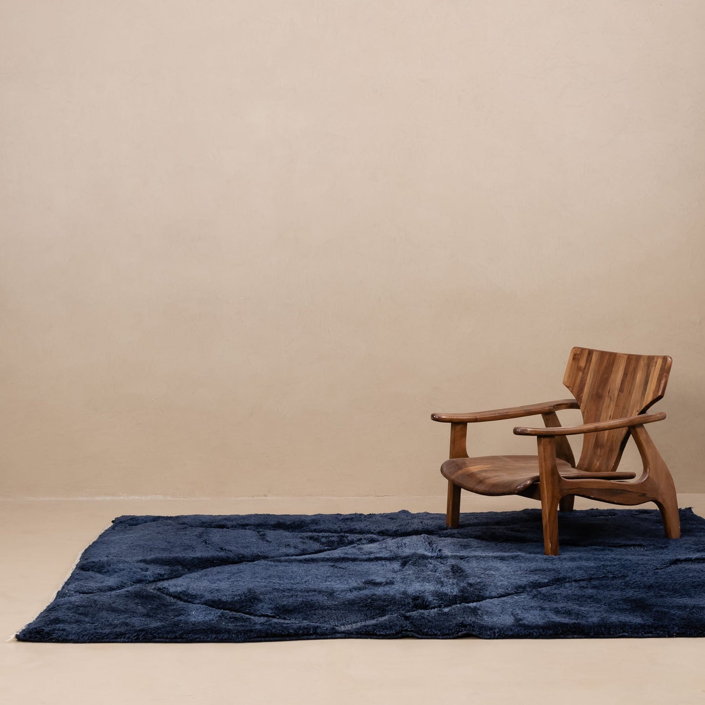 Night Sea - Luxury Shag Moroccan Rug-1