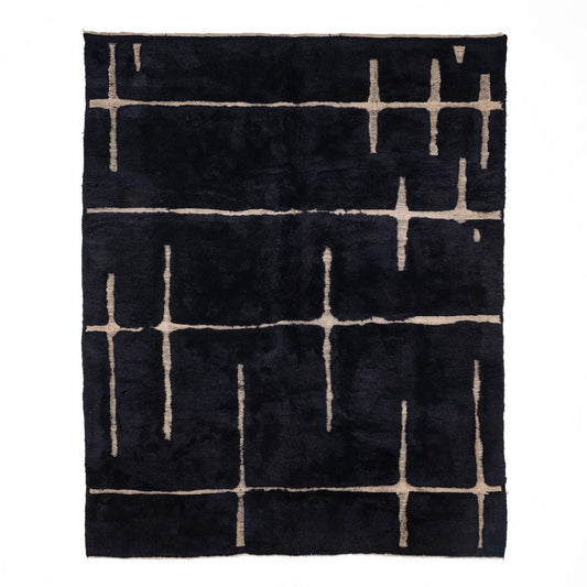 Heart Beat - Luxury Shag Moroccan Rug-0