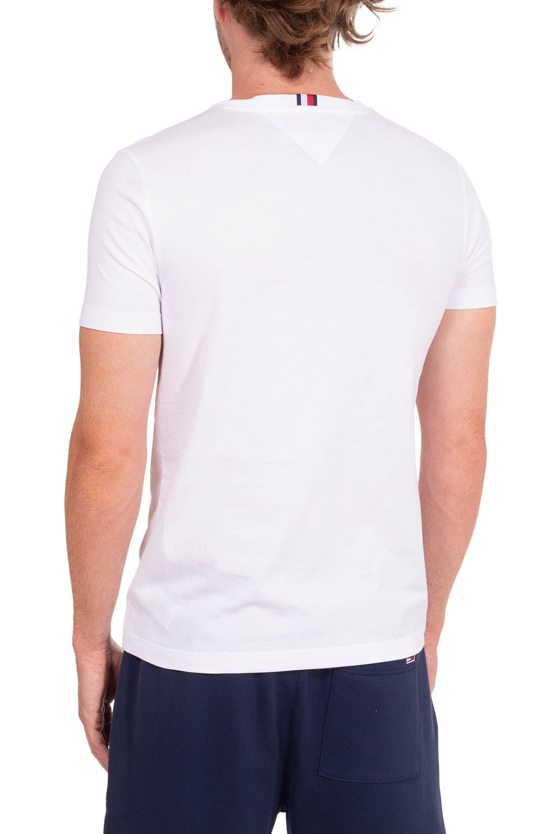 TOMMY HILFIGER - Men's basic logo T-shirt  - Size XXL