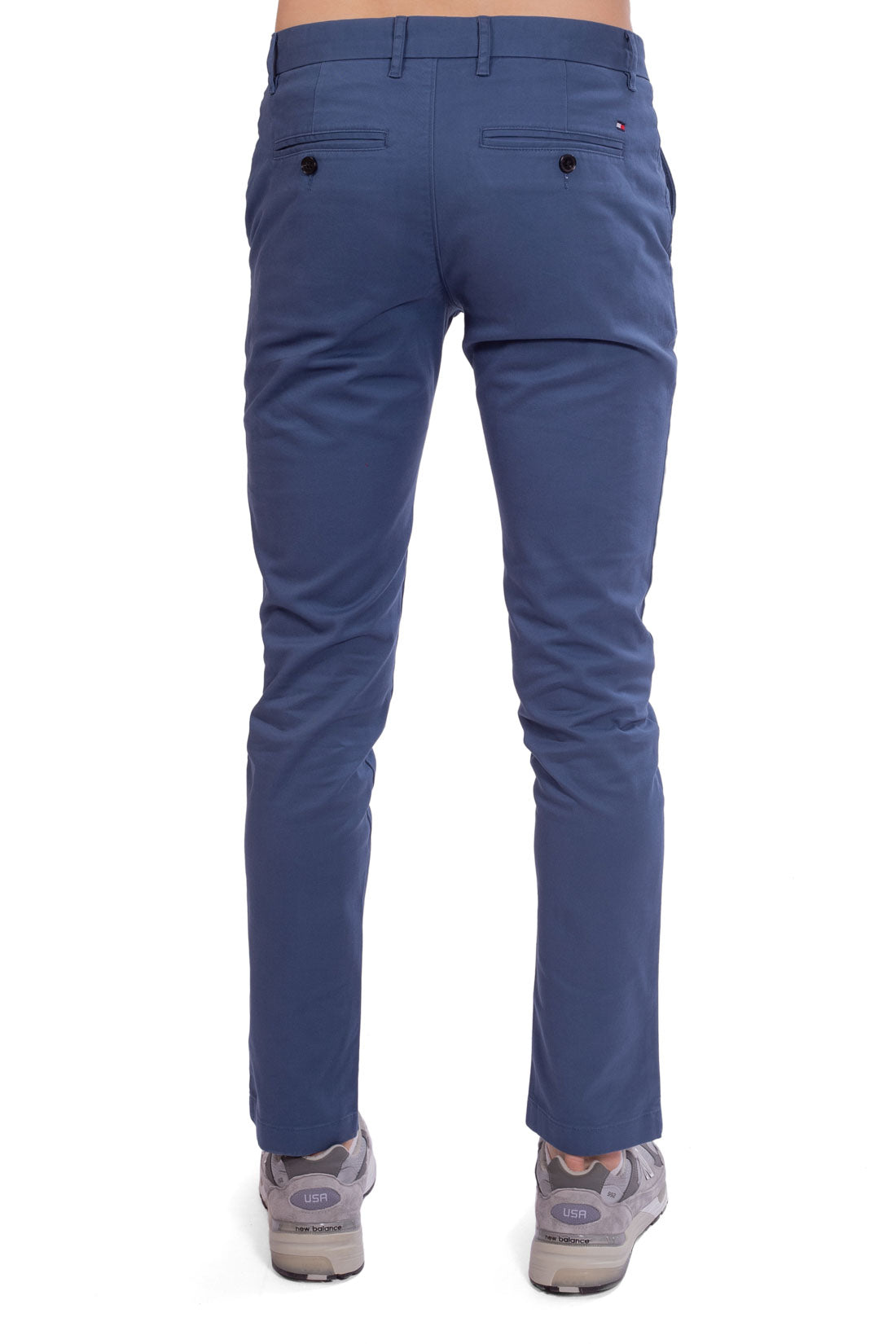TOMMY HILFIGER - Men's regular plain chino with logo-6