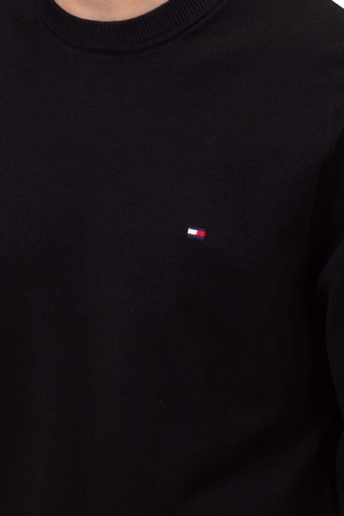 TOMMY HILFIGER - Men's basic regular pullover with flag embroidery  - Size XXL-0
