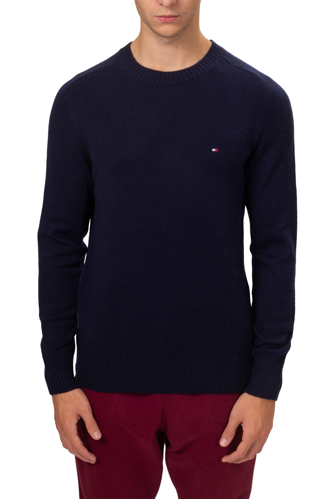 TOMMY HILFIGER - Men's wool sweater-3