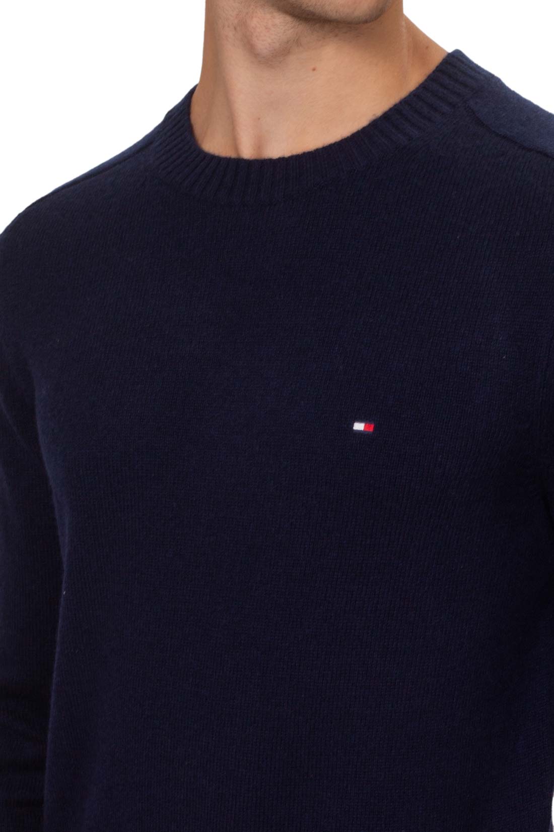TOMMY HILFIGER - Men's wool sweater-8