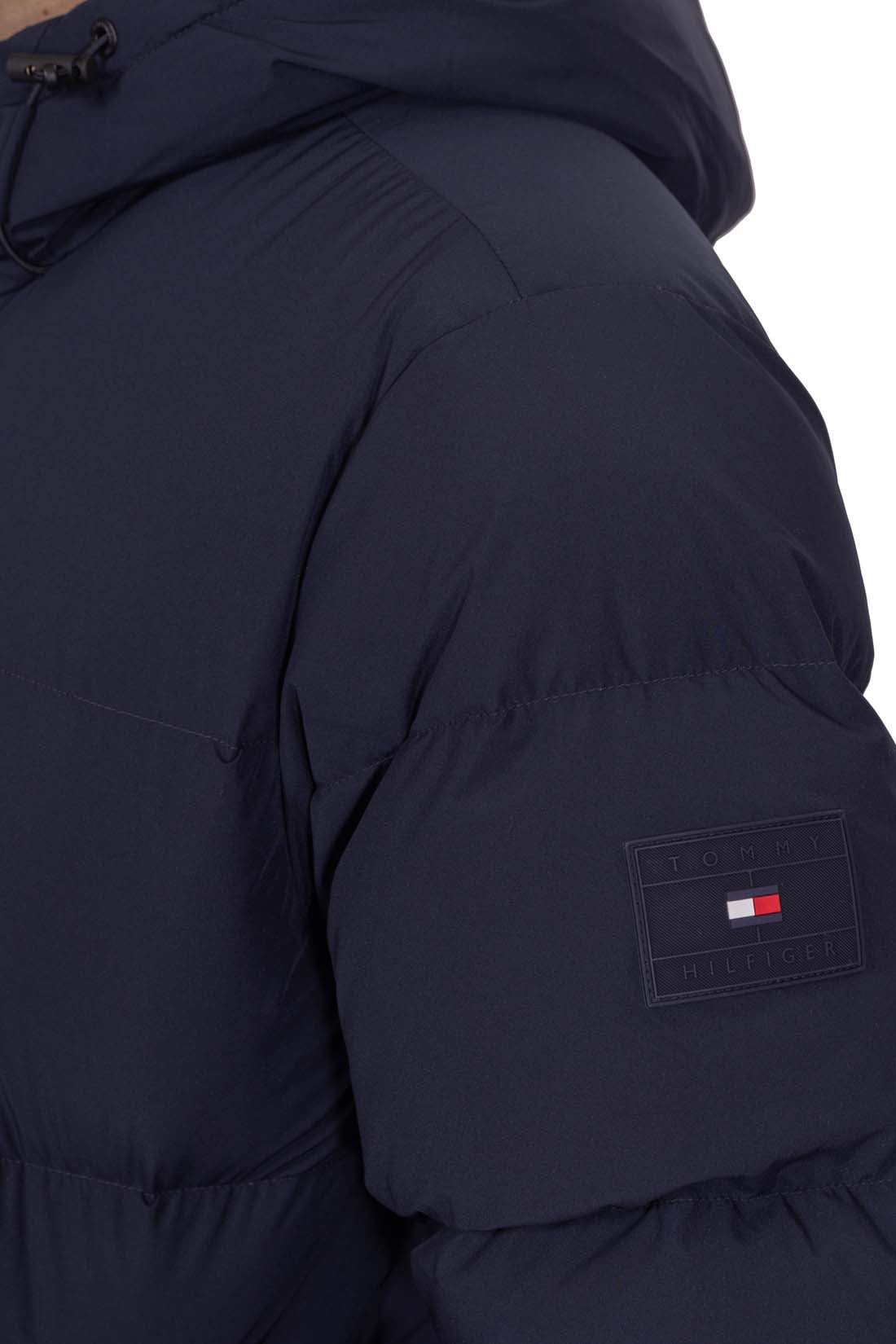 TOMMY HILFIGER - Men's waterproof down jacket with hood-1