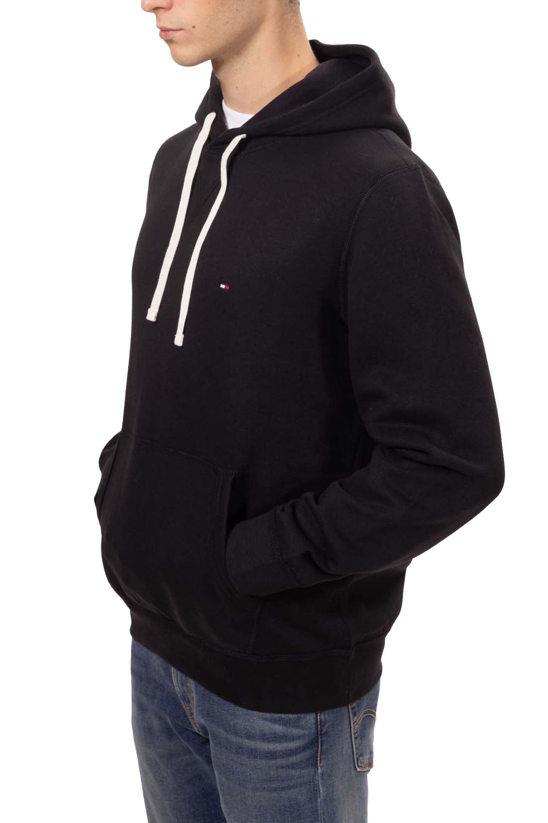 TOMMY HILFIGER - Men's winter hoodie with logo  - Size XXL-9