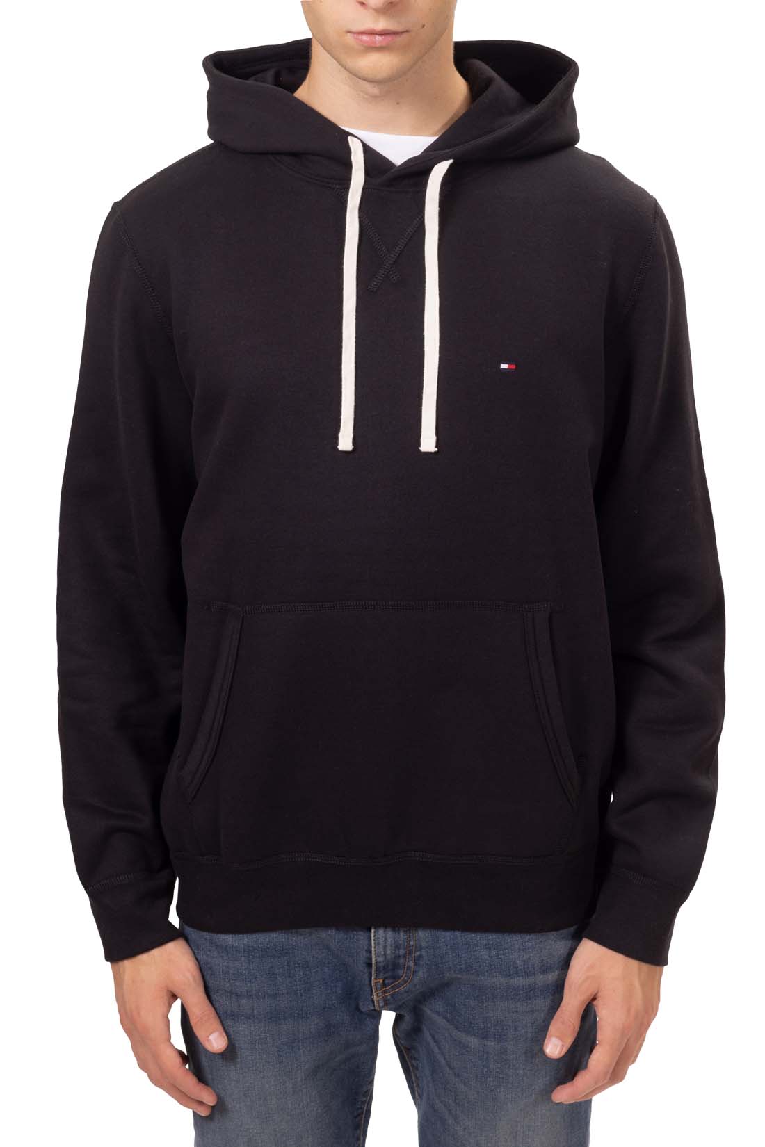 TOMMY HILFIGER - Men's winter hoodie with logo  - Size XXL-3