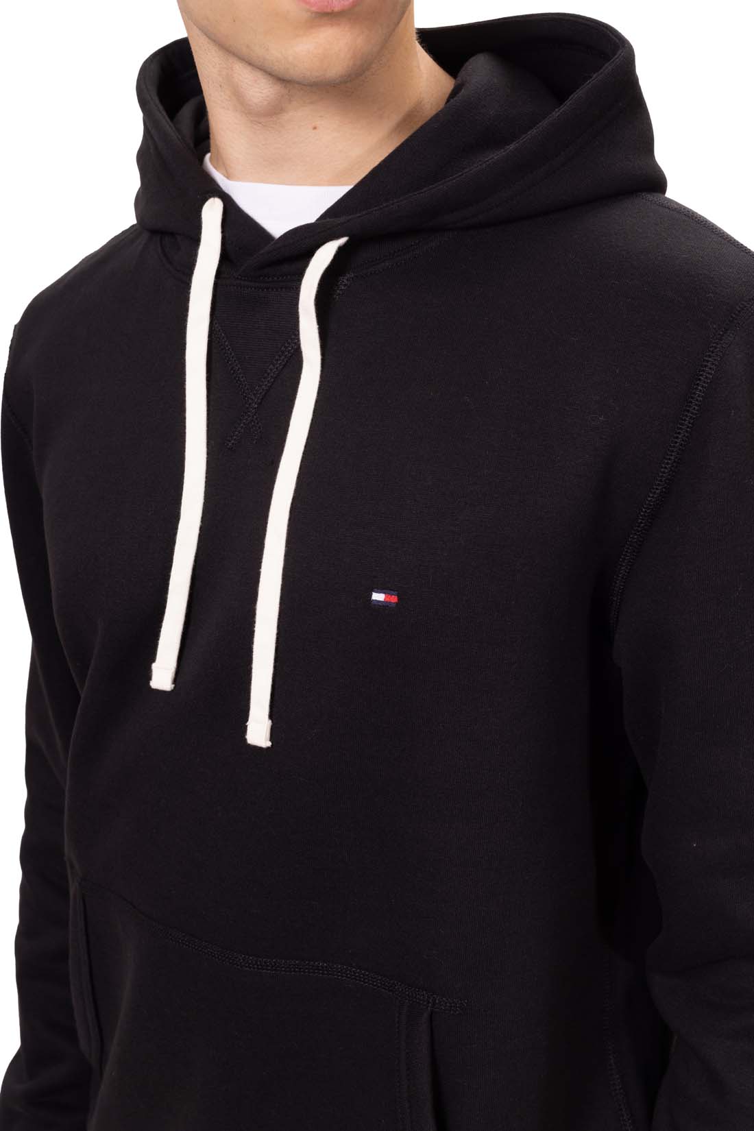 TOMMY HILFIGER - Men's winter hoodie with logo  - Size XXL-16