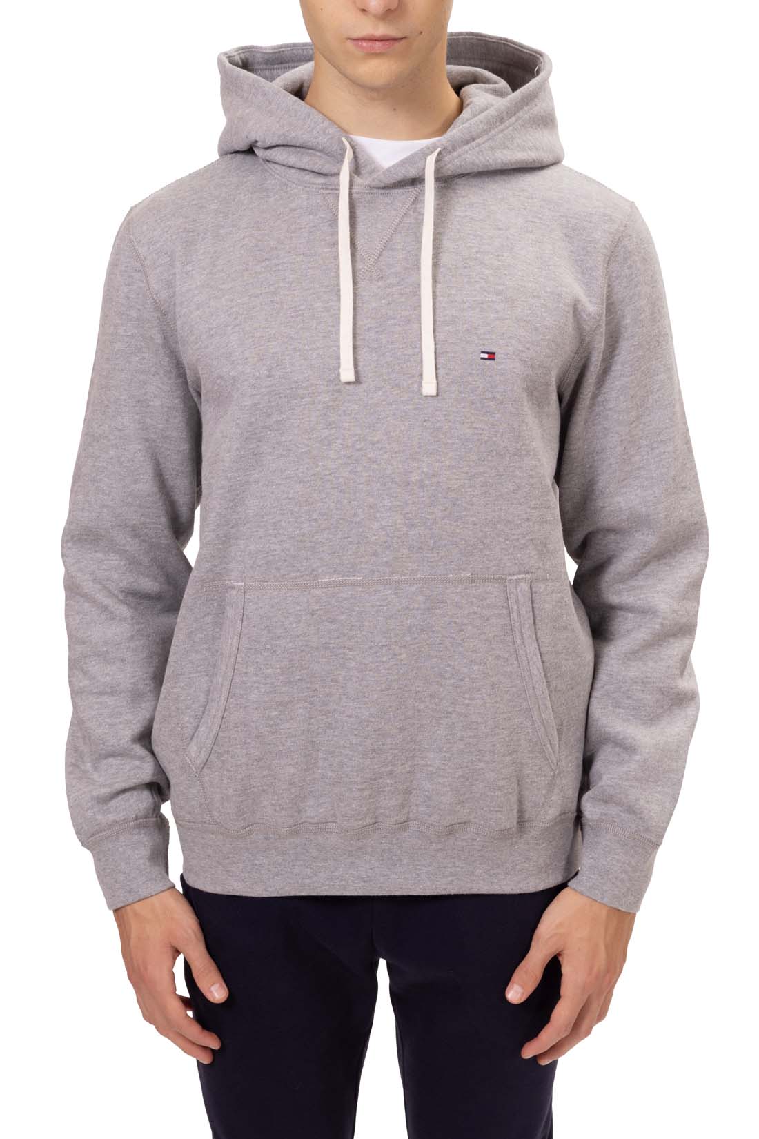 TOMMY HILFIGER - Men's winter hoodie with logo  - Size XXL-47