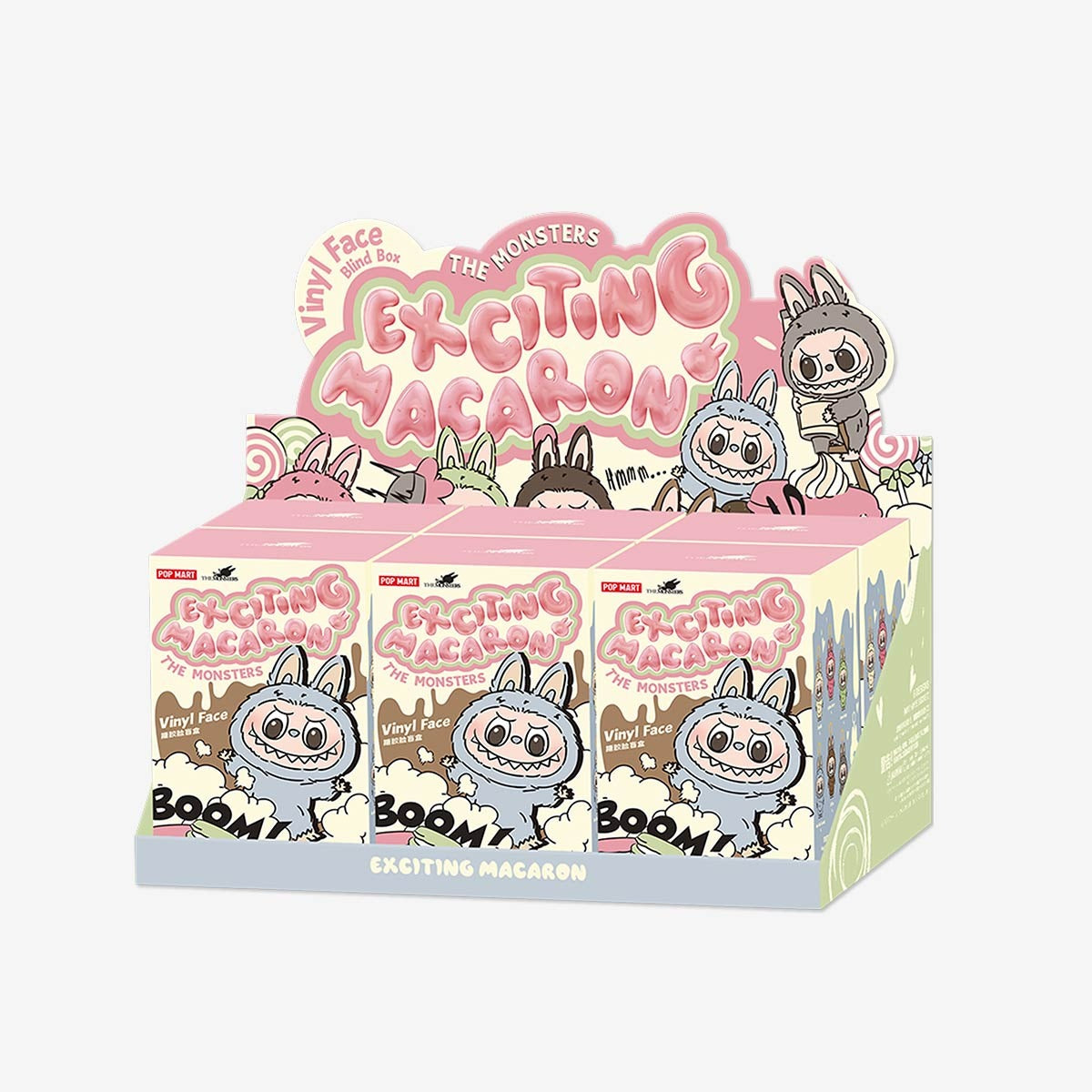 THE MONSTERS - Exciting Macaron Vinyl Face