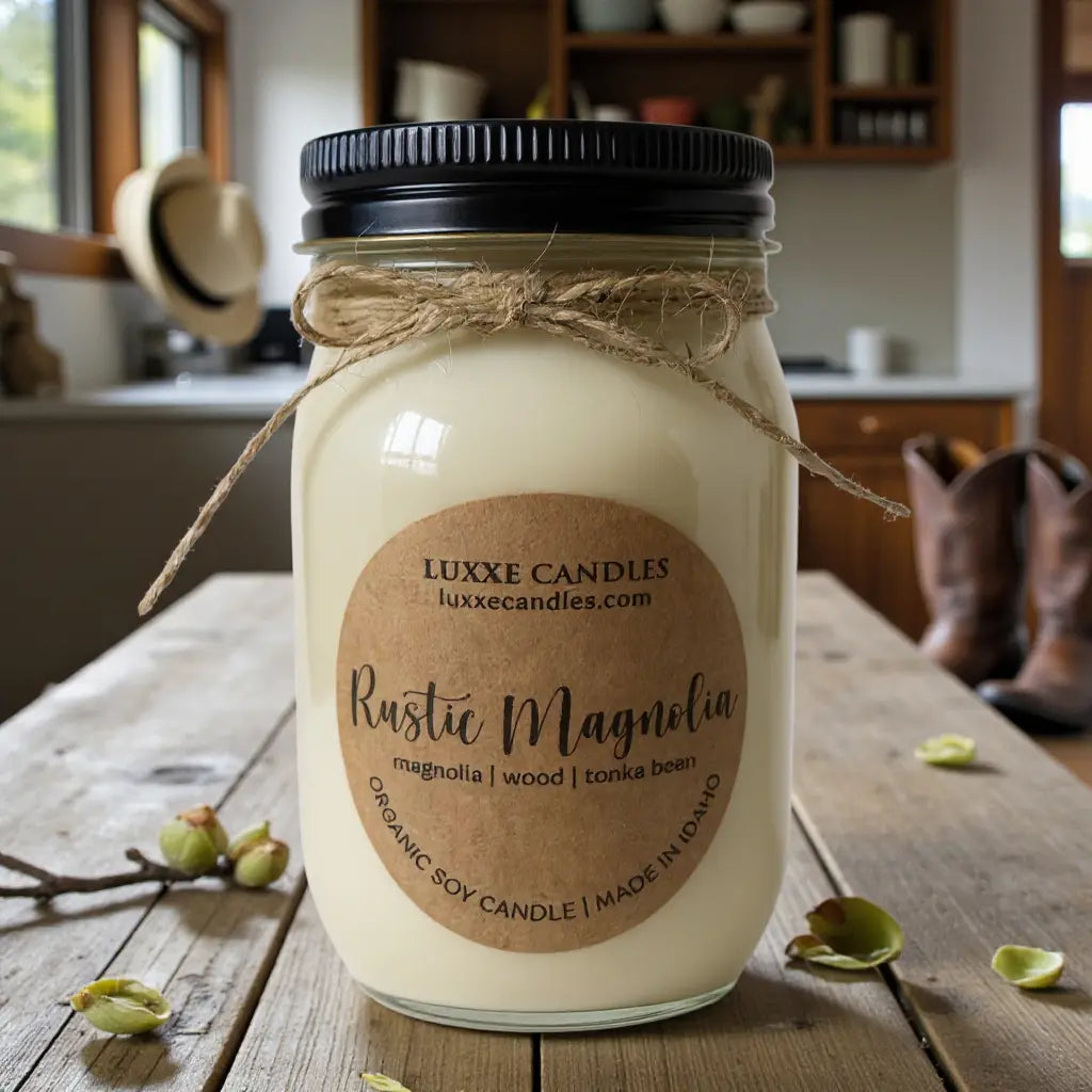 Rustic Magnolia | Organic Soy Candle
