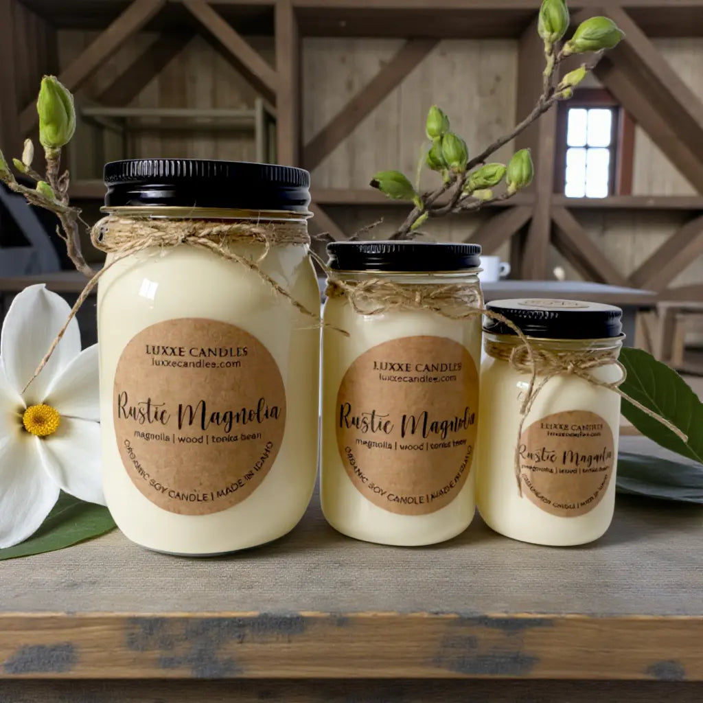 Rustic Magnolia | Organic Soy Candle