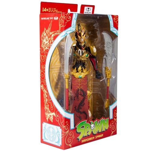 The Mandarin Spawn Red Outfit 7" Action Figure