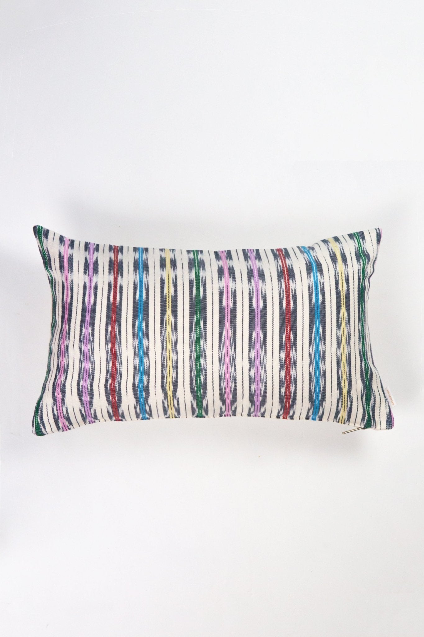 Manuela Jaspé Grey Rainbow Pillow
