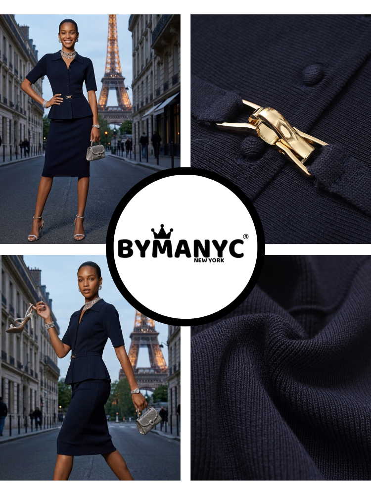 Matching Set Women's RIVE GAUCHE New Collection BYMANYC ® New York-1