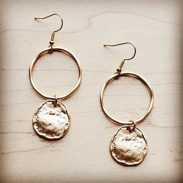 Matte Gold Hoop Earrings with Coin Dangle Matte Gold Hoop Earrings with Coin Dangle Matte Gold Hoop Earrings with Coin Dangle Matte Gold Hoop Earrings with Coin Dangle Matte Gold Hoop Earrings with Coin Dangle gold plated earrings handmade gold plated earrings