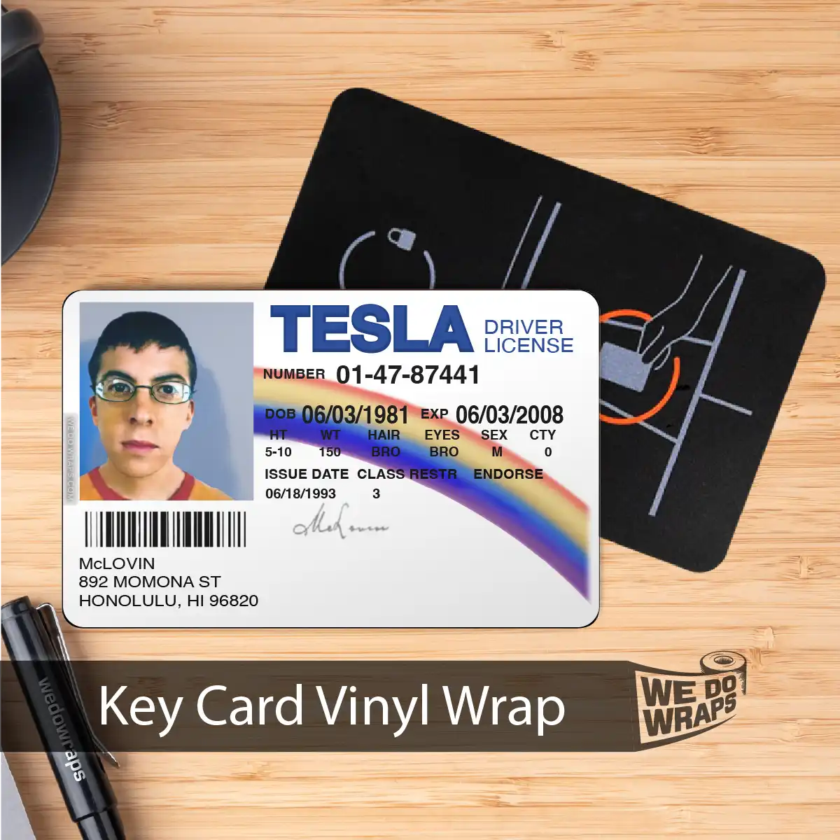 McLovin' | NFC Key Card Wrap