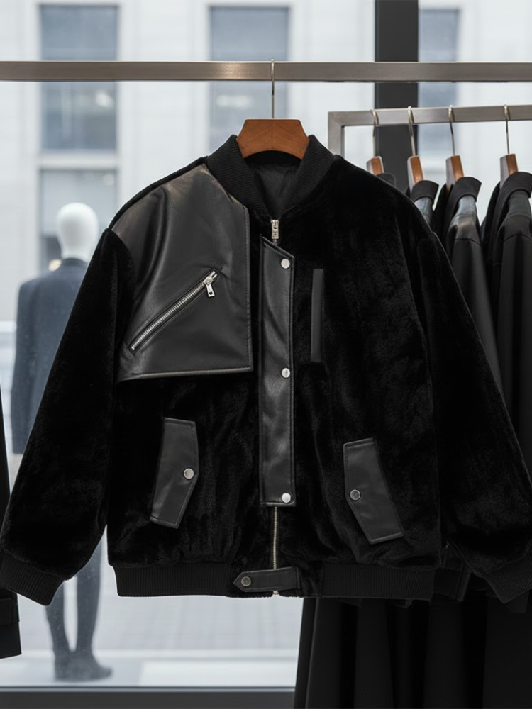 Men's Jacket VEGAN HARLEM NYFW Colecction BYMANYC ® New York-1