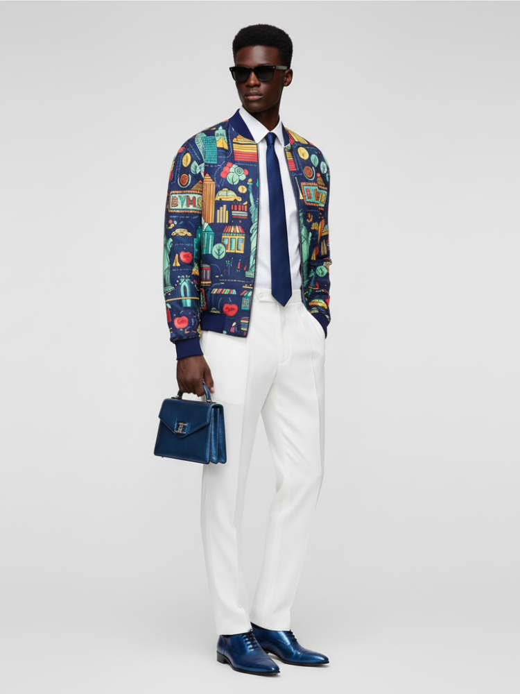 Men's MIDTOWN Bomber Jacket BYMANYC ® New York-1